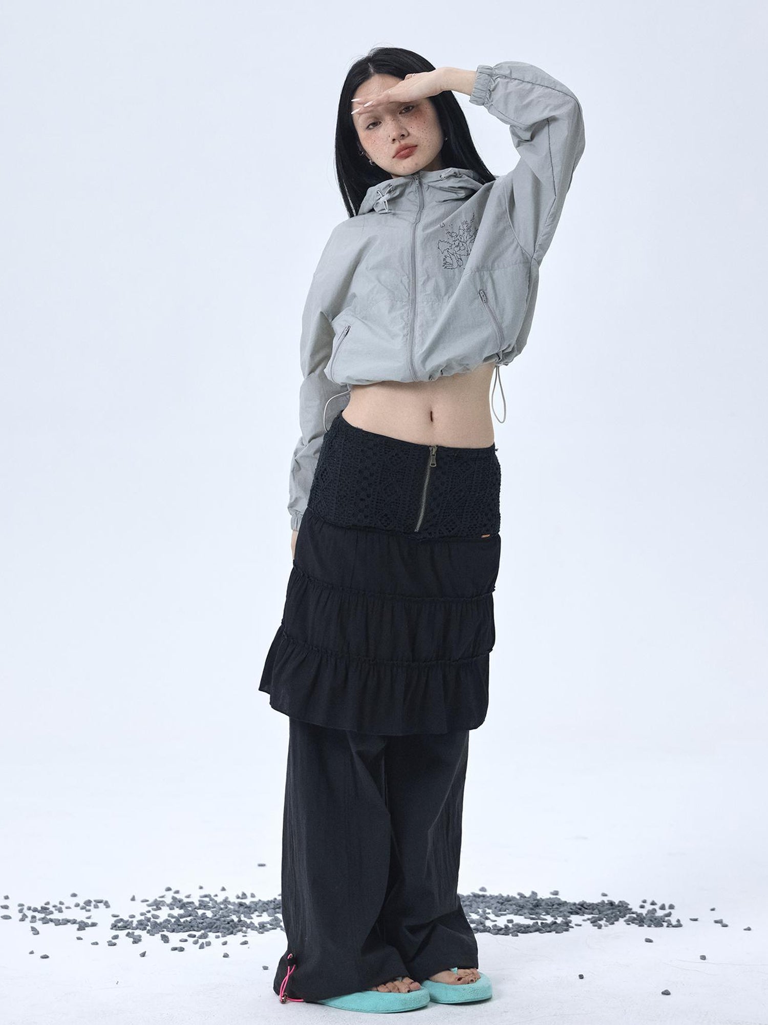 Achihara Expired Ice Lightweight Hooded Sun Protection Jacket