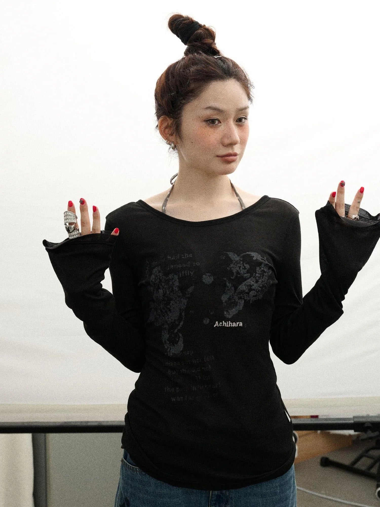 Fish Princess Long Sleeve T-shirt