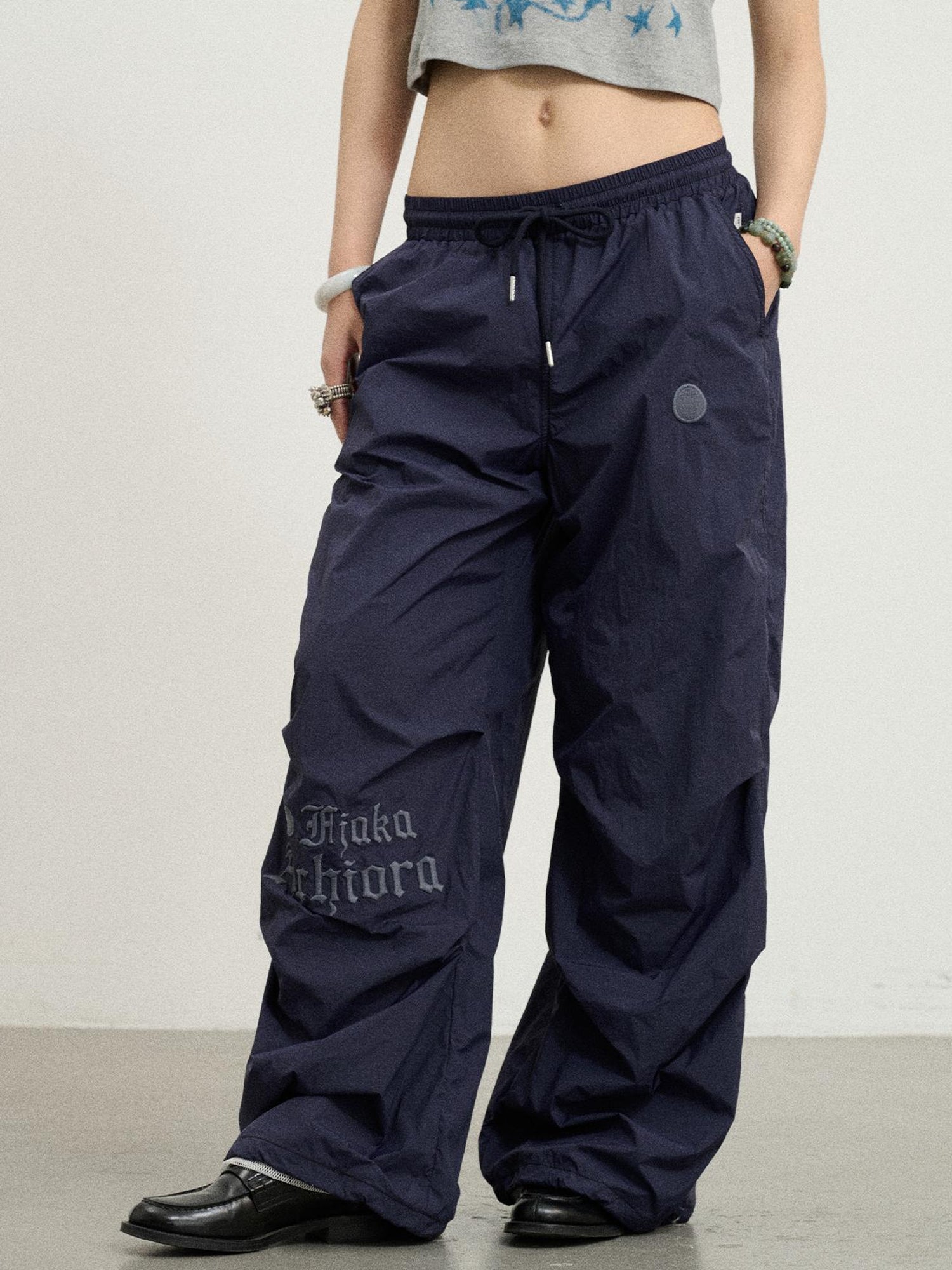 Achihara Freedom Growth Wide Leg Cargo Pants