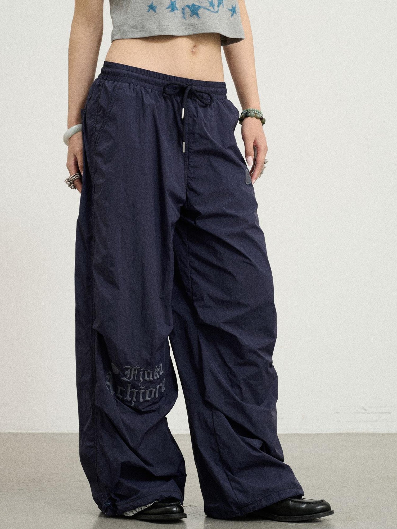 Achihara Freedom Growth Wide Leg Cargo Pants