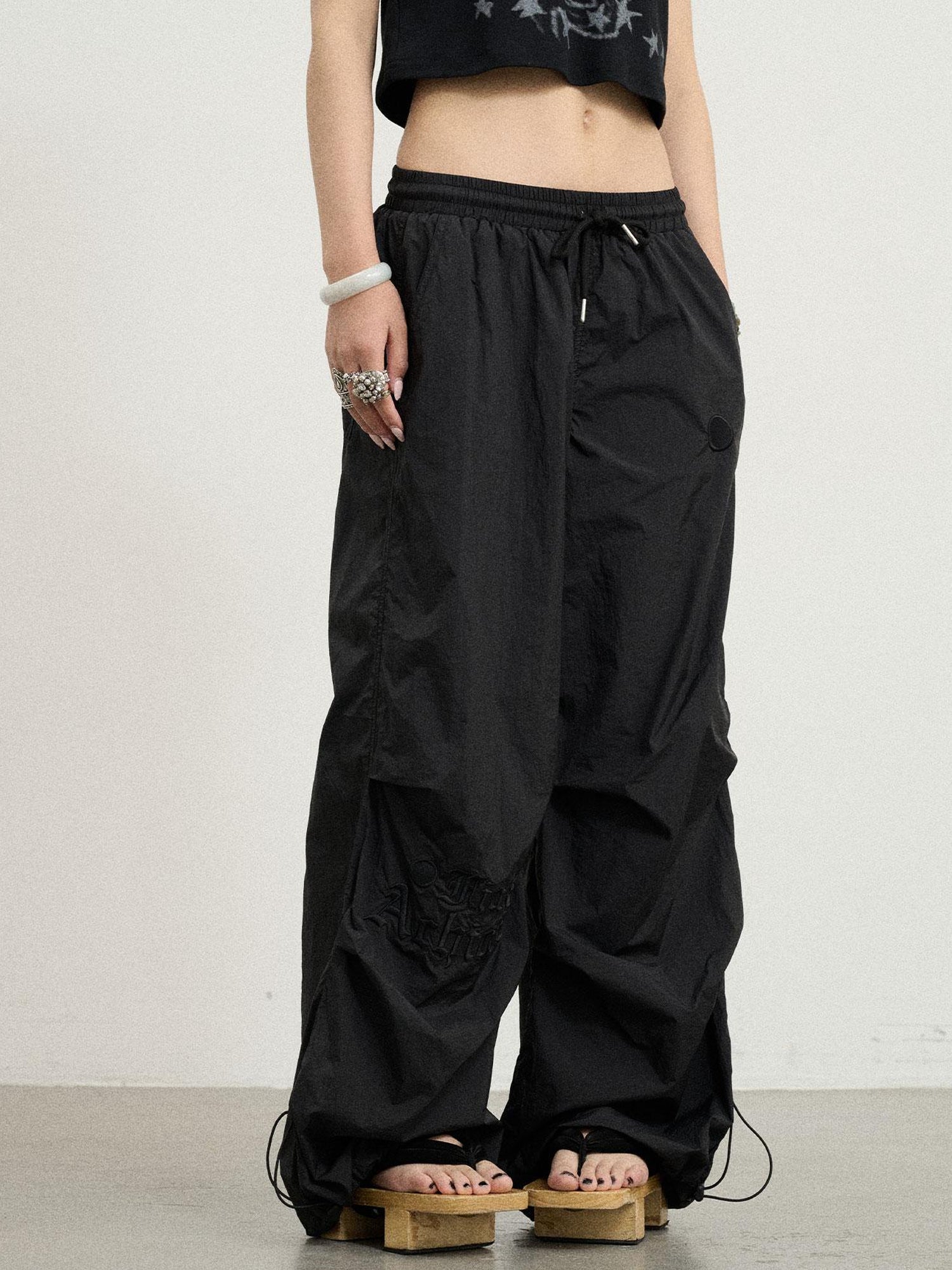 Achihara Freedom Growth Wide Leg Cargo Pants