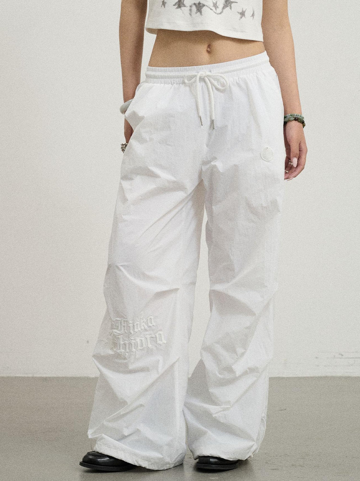Achihara Freedom Growth Wide Leg Cargo Pants