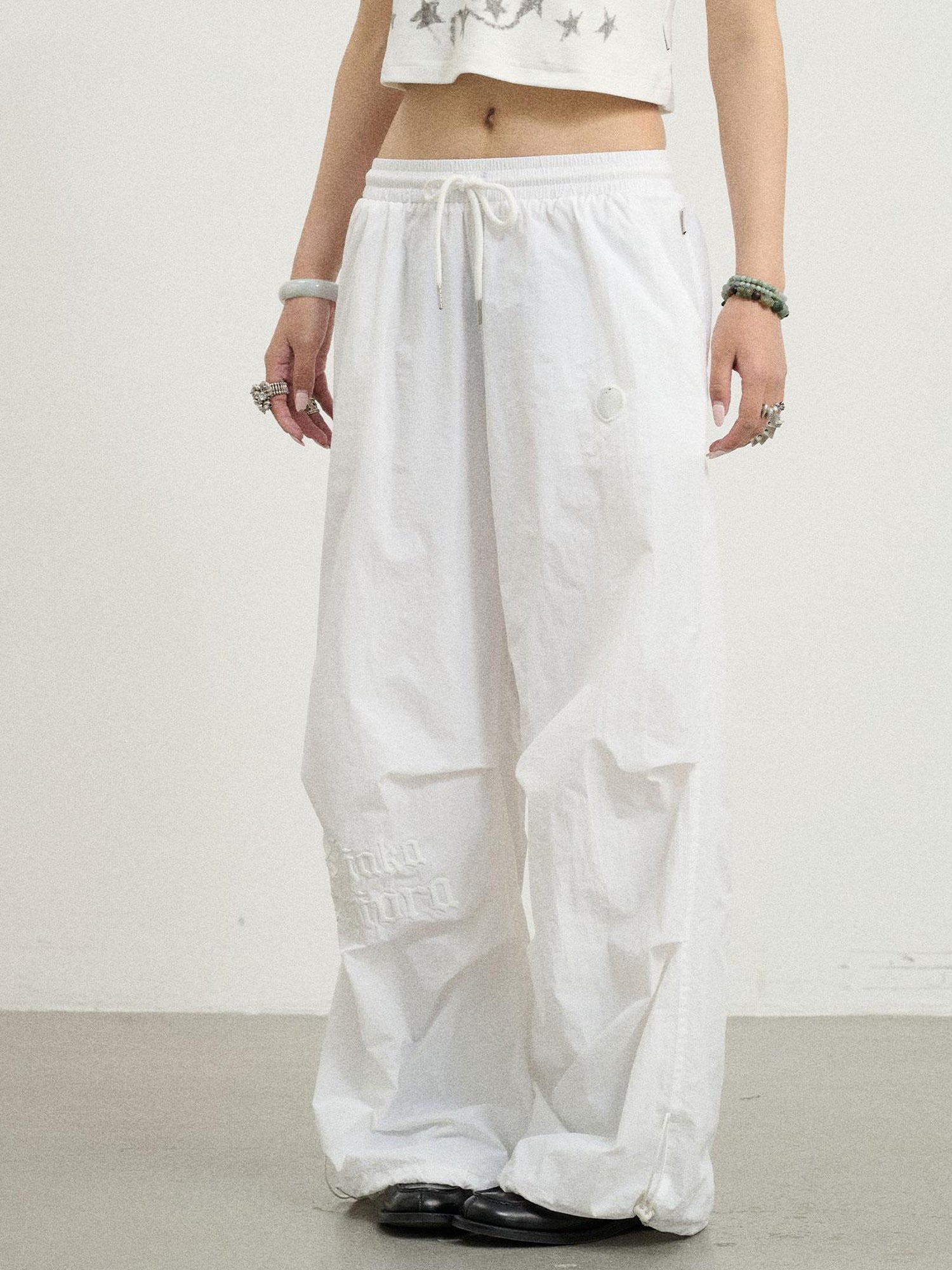 Achihara Freedom Growth Wide Leg Cargo Pants