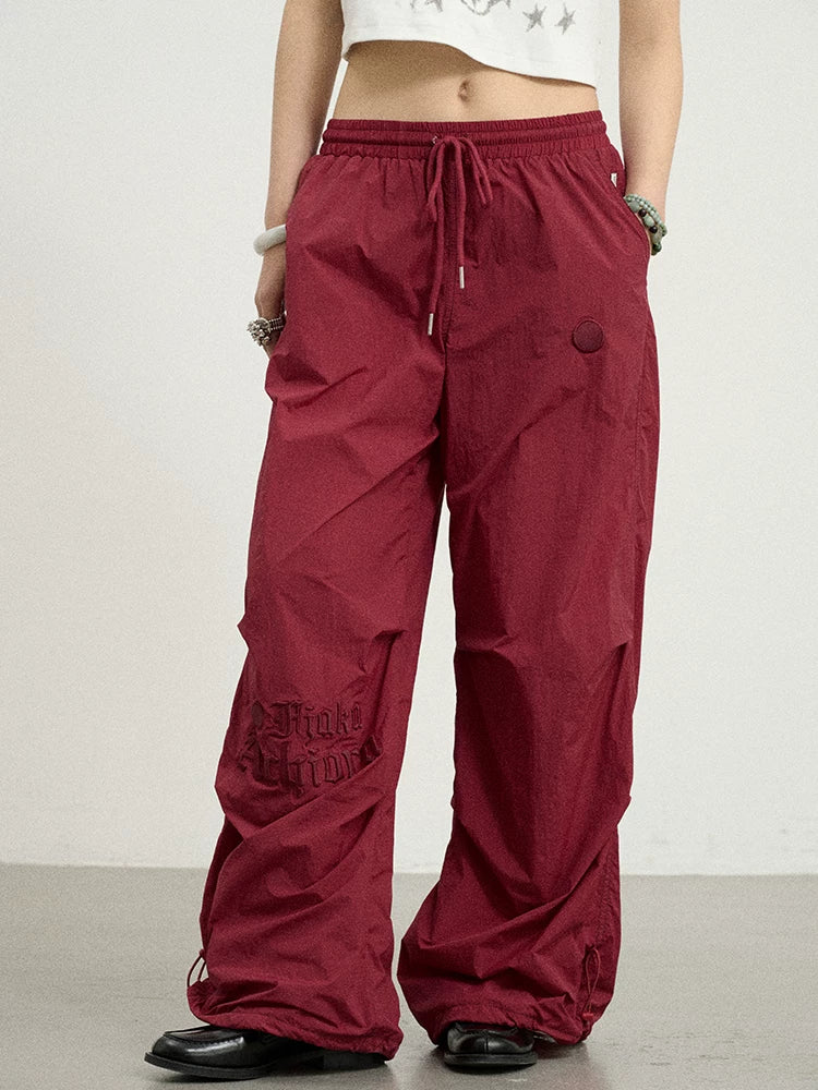 Achihara Freedom Growth Wide Leg Cargo Pants-3