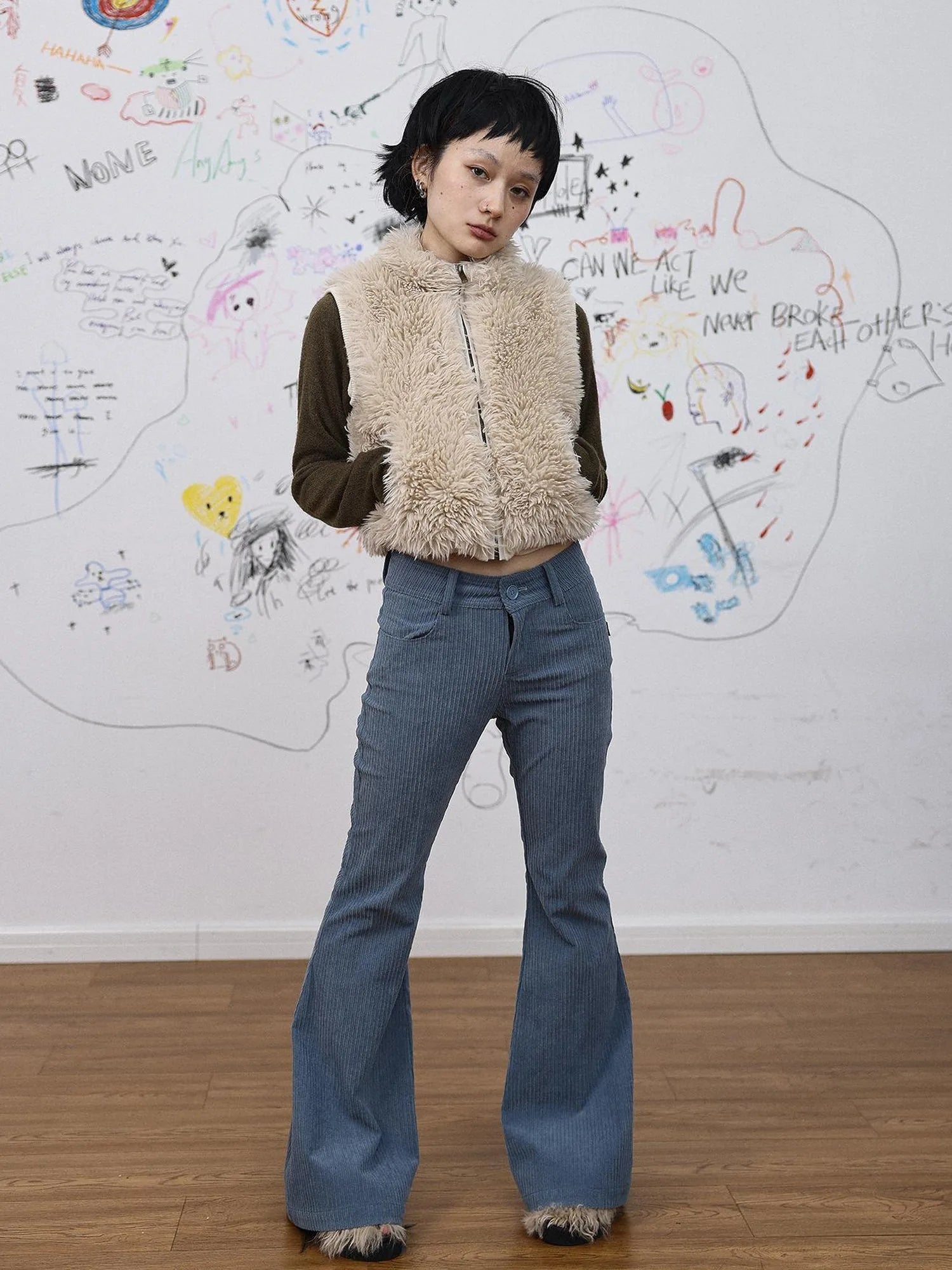 Furry Monster Four Season Vest