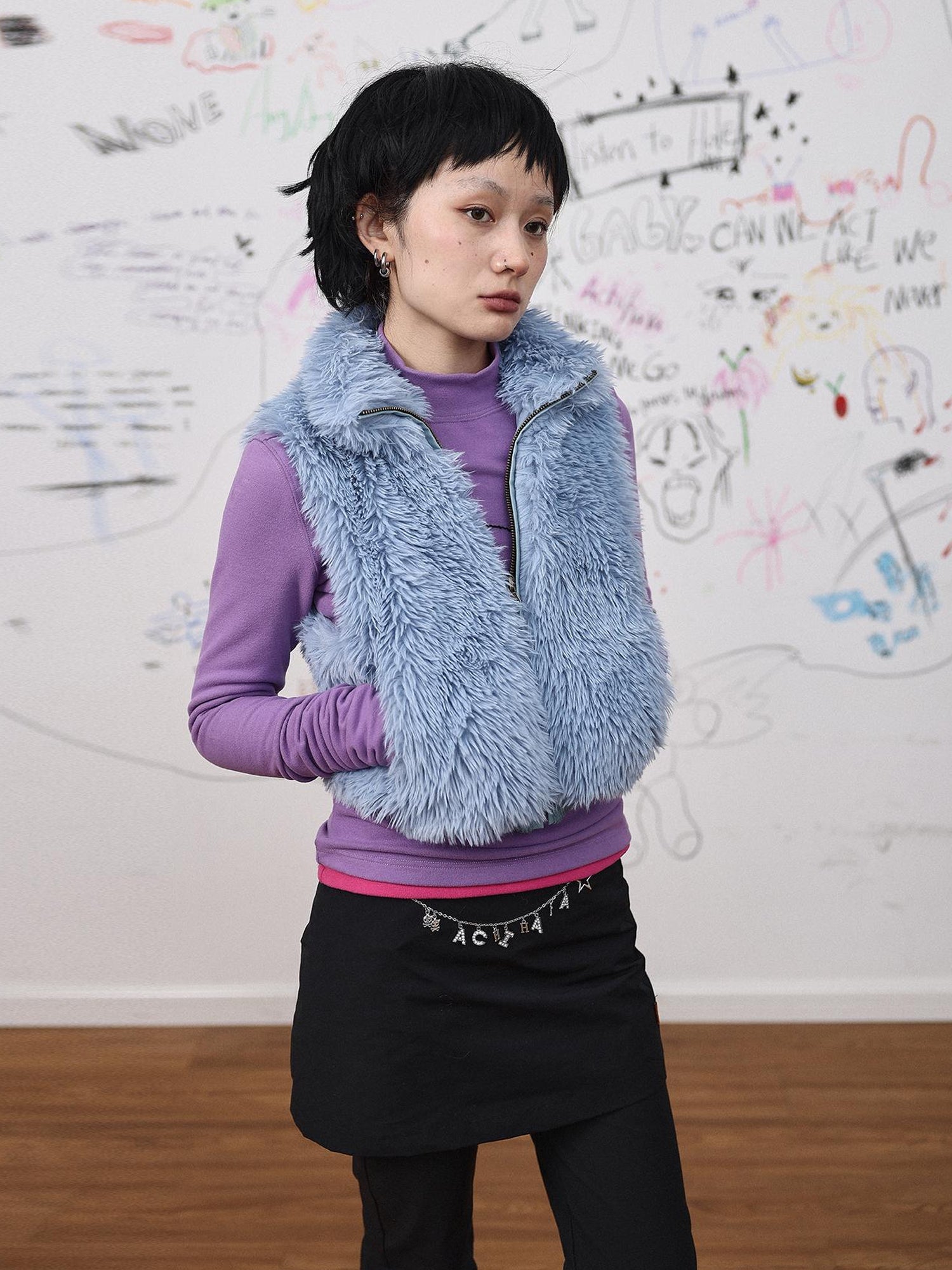 Achihara Furry Monster Four Season Vest