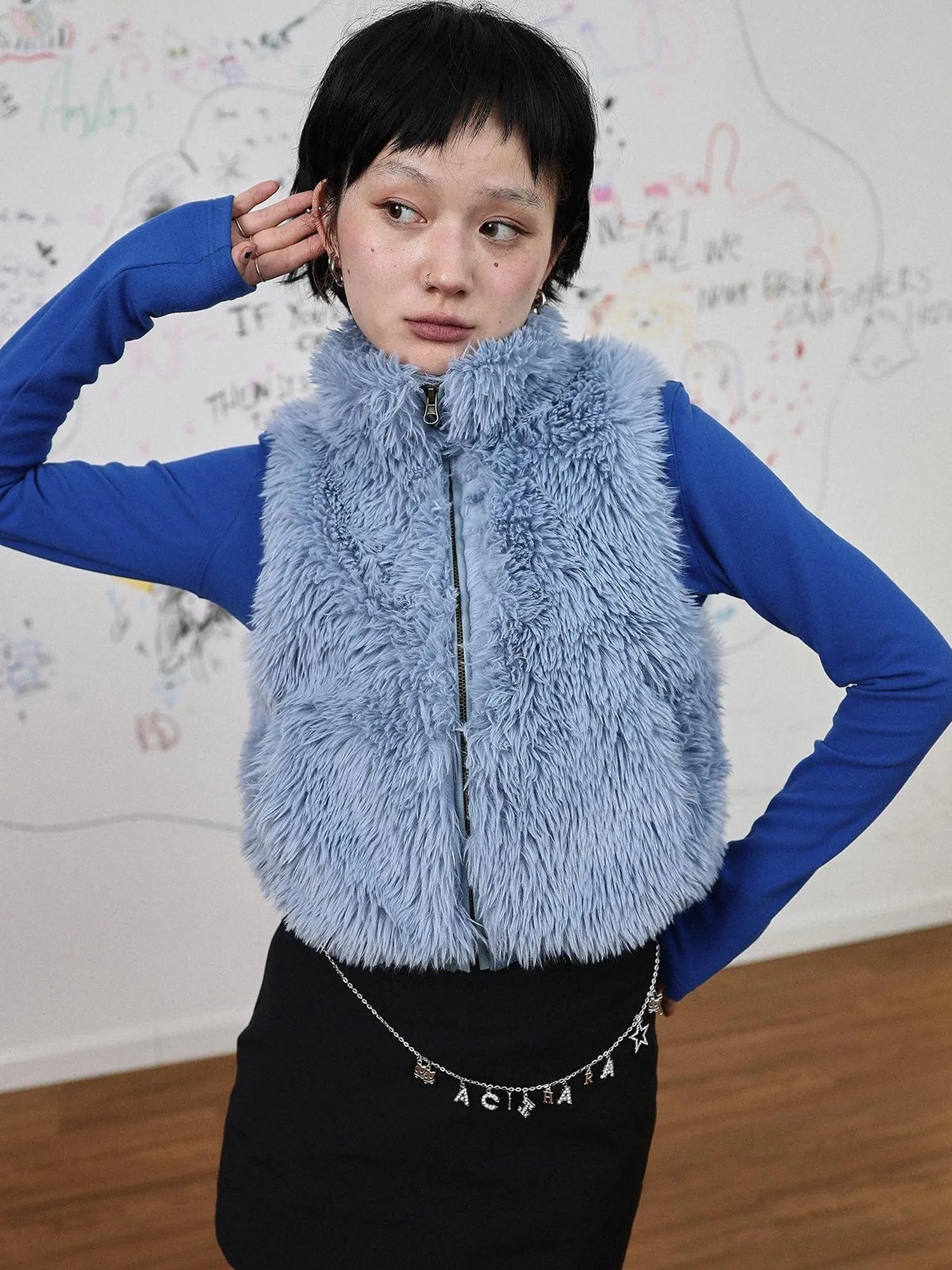 Furry Monster Four Season Vest