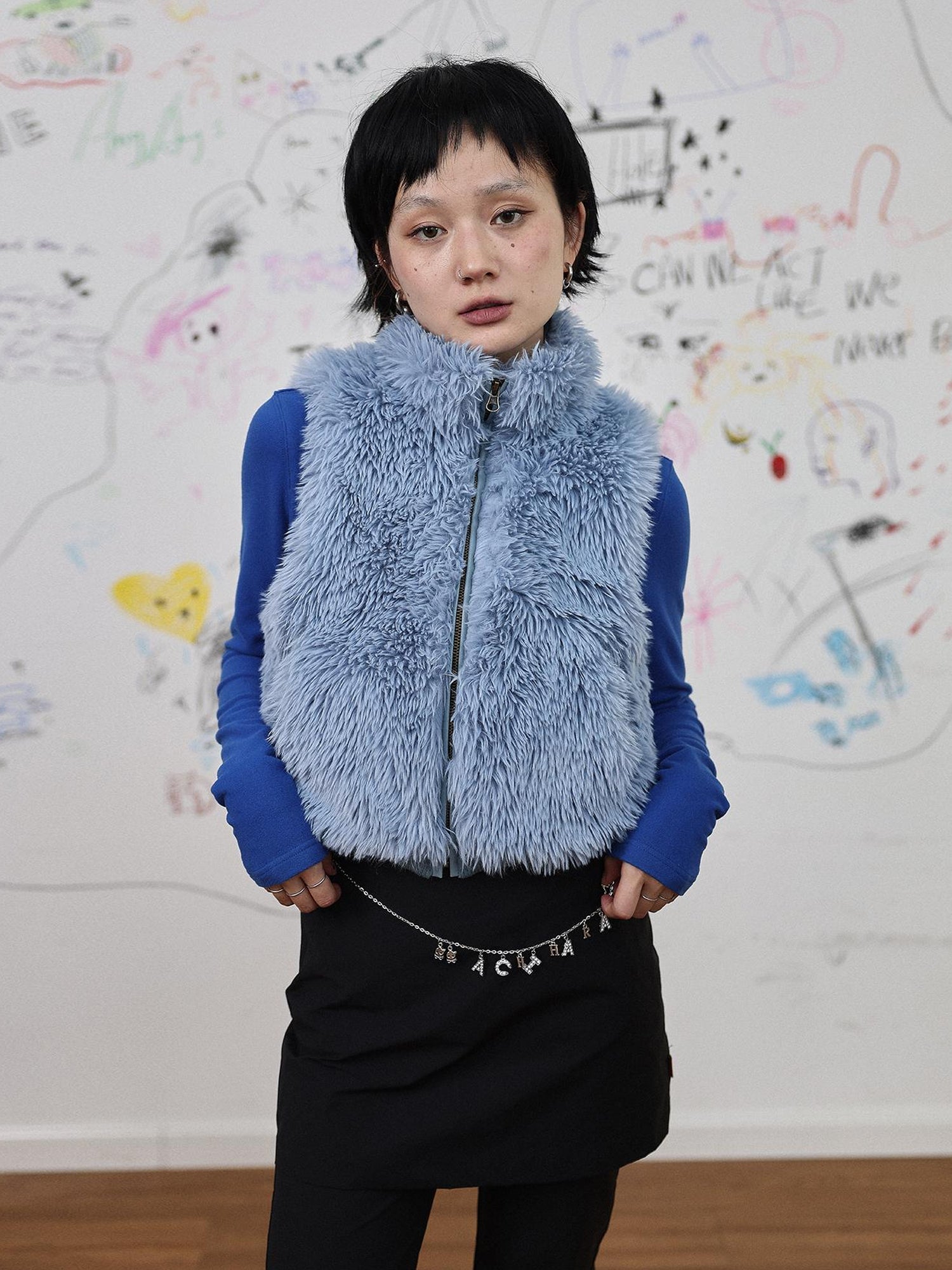 Achihara Furry Monster Four Season Vest