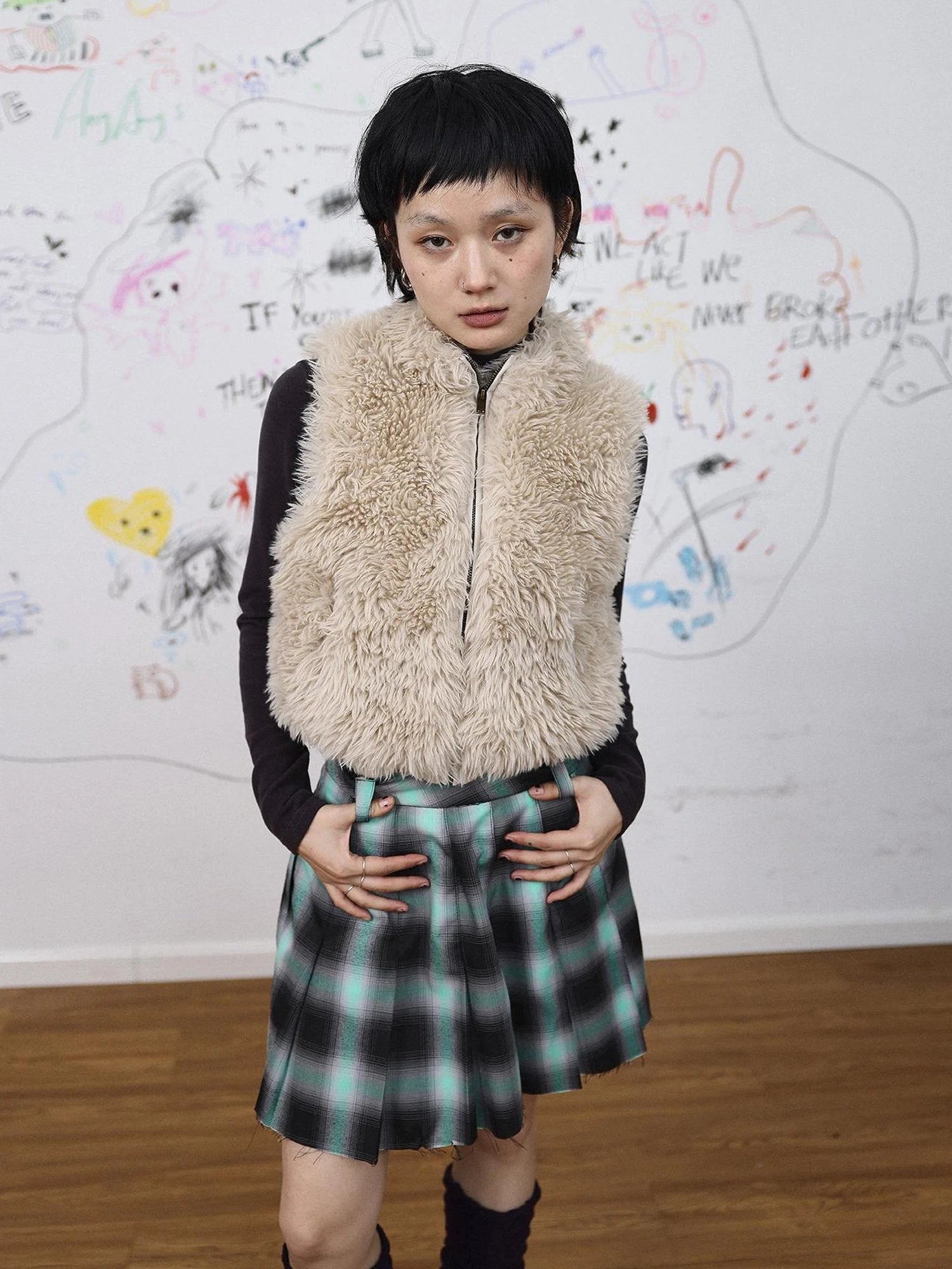 Furry Monster Four Season Vest