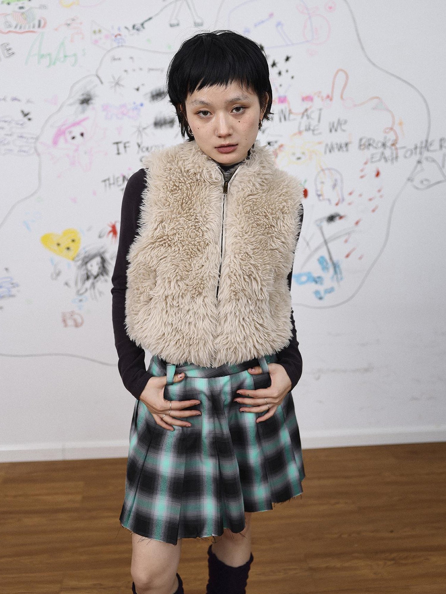 Achihara Furry Monster Four Season Vest
