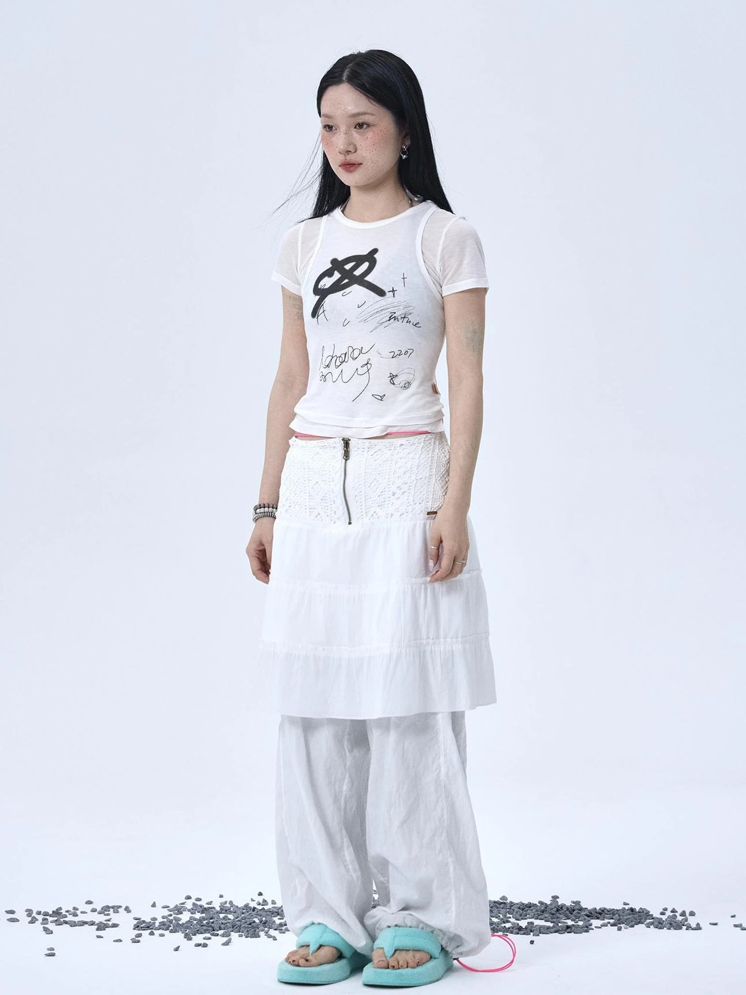 Glass Jellyfish Summer Graphic Tee