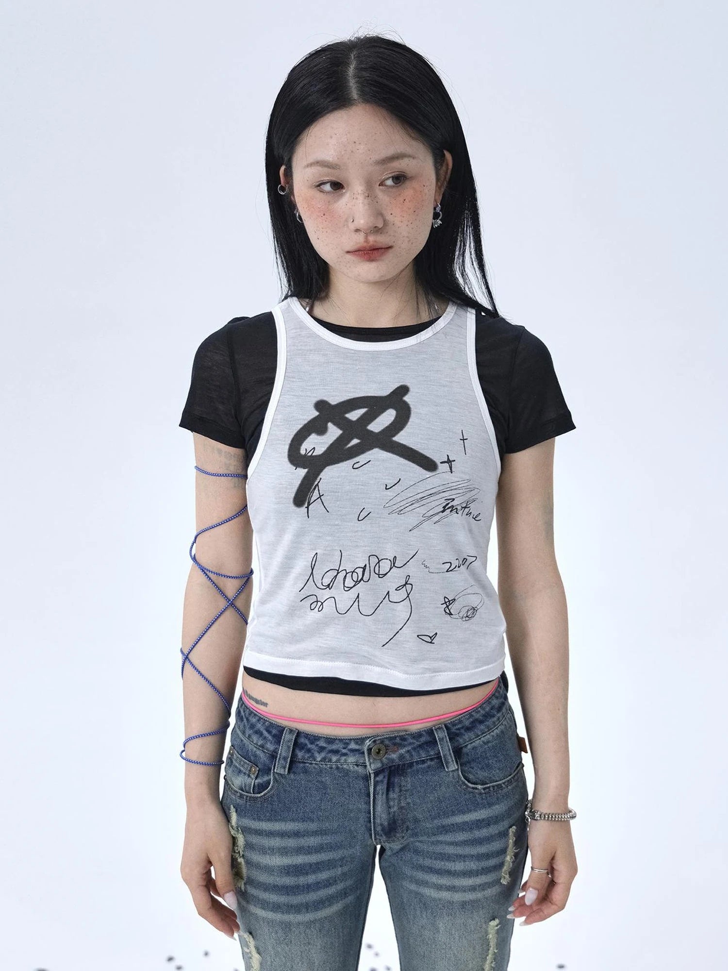 Glass Jellyfish Summer Graphic Tee