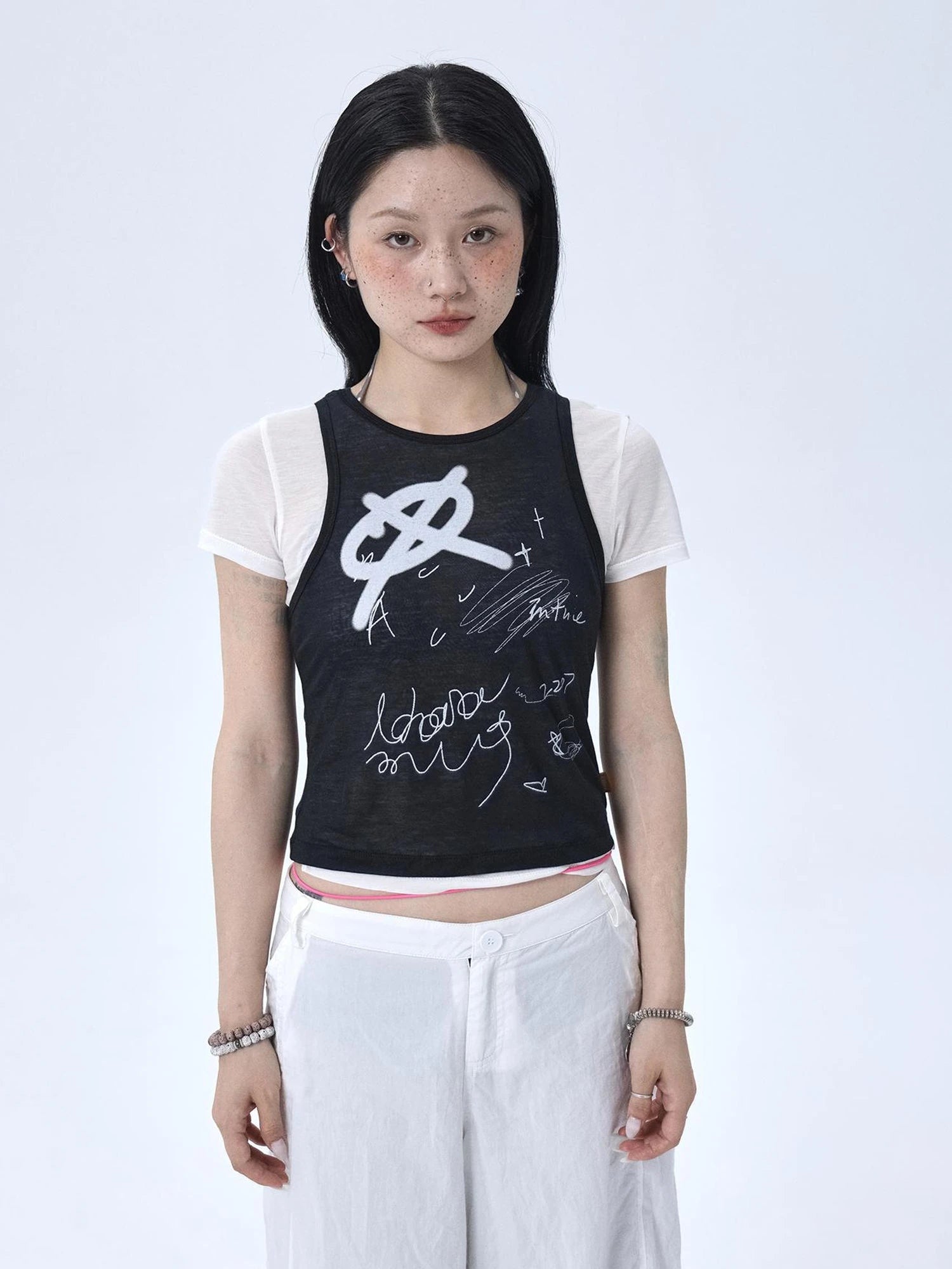 Glass Jellyfish Summer Graphic Tee