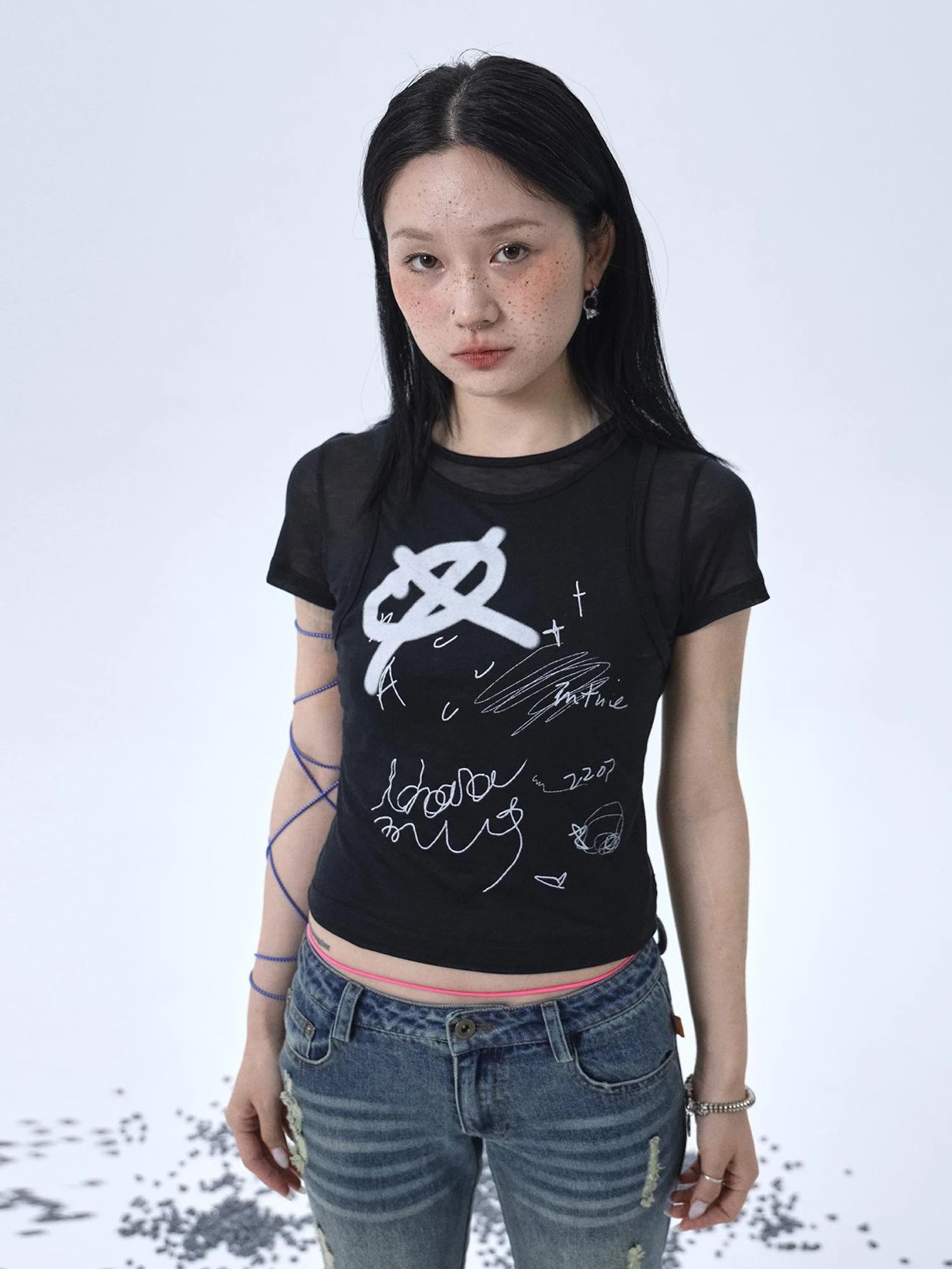Glass Jellyfish Summer Graphic Tee
