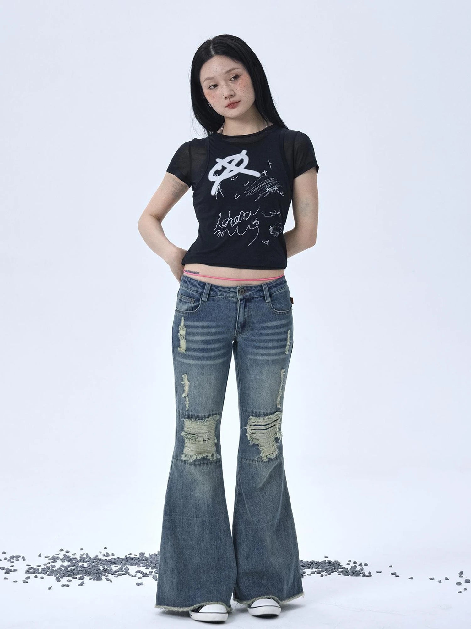 Glass Jellyfish Summer Graphic Tee