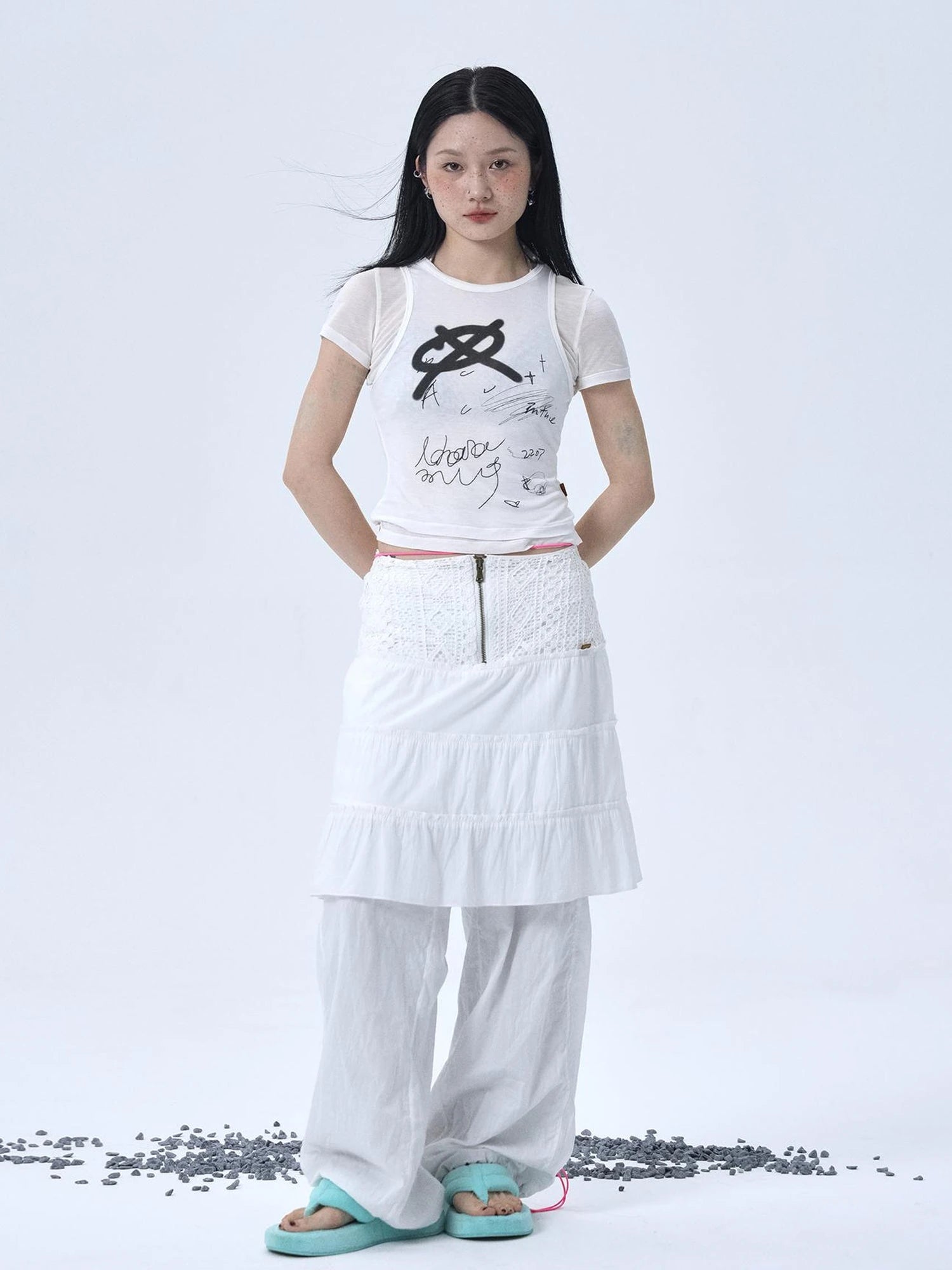 Glass Jellyfish Summer Graphic Tee