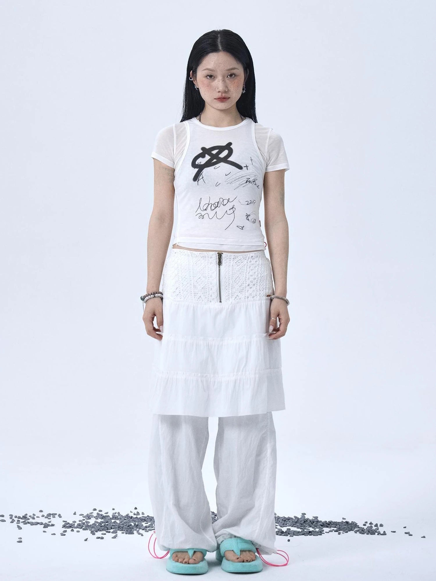 Glass Jellyfish Summer Graphic Tee