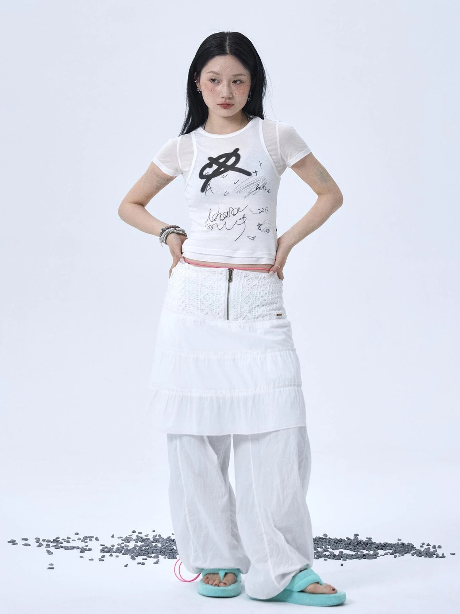 Glass Jellyfish Summer Graphic Tee