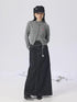 Grey Knit Vest & Cardigan Set
