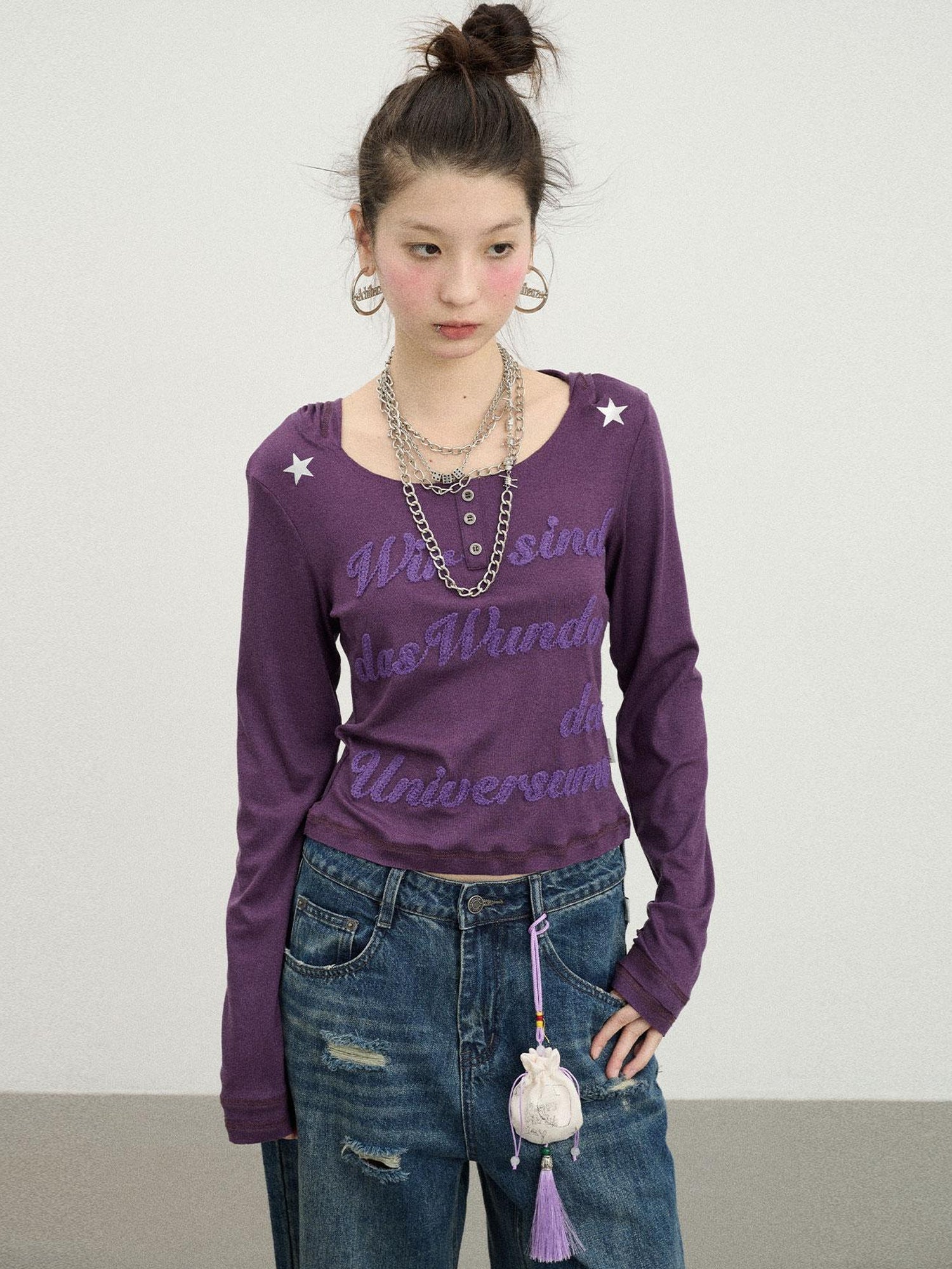 Achihara Hawaii Hooded Crop Tee