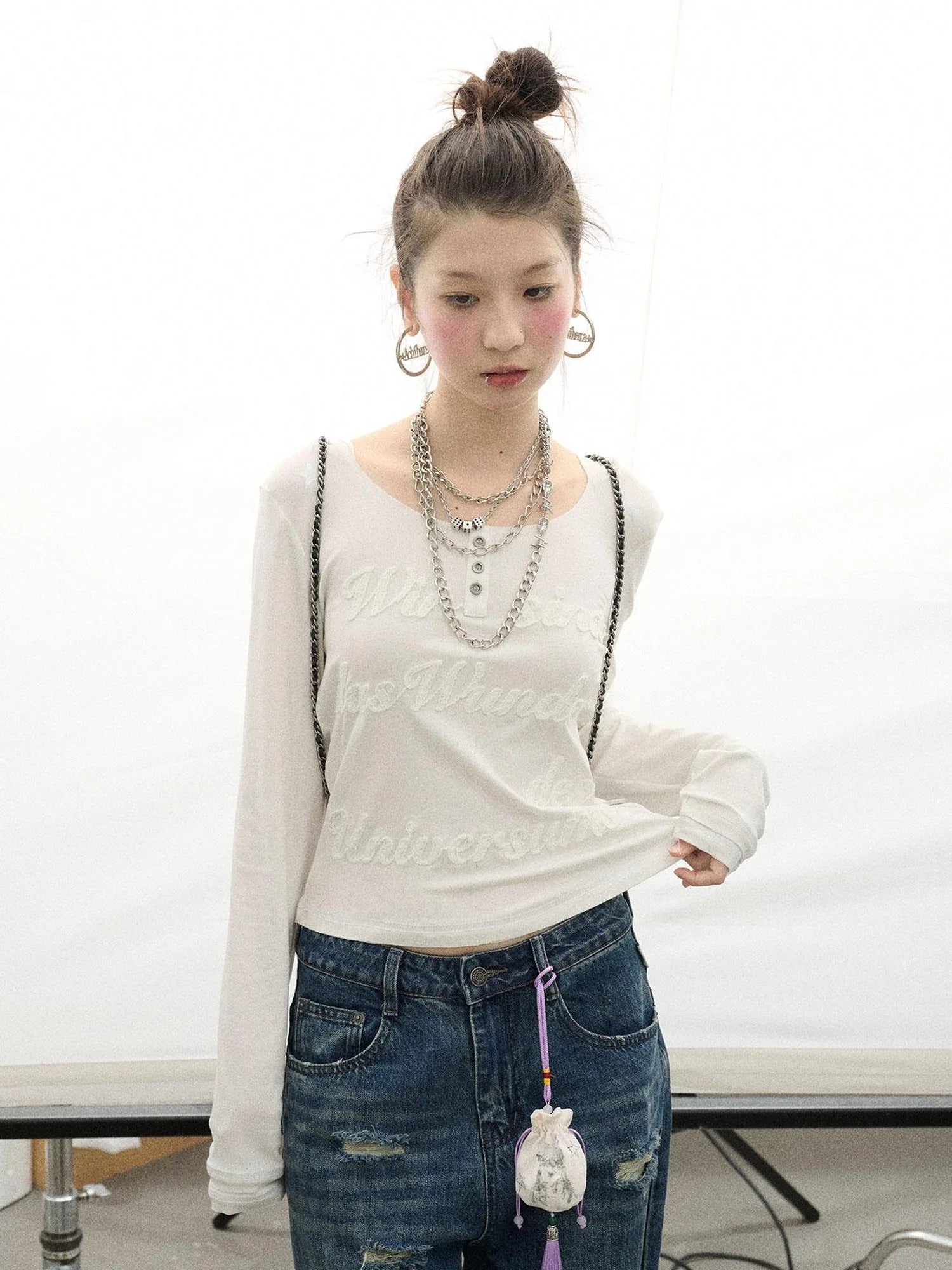 Hawaii Hooded Crop Tee