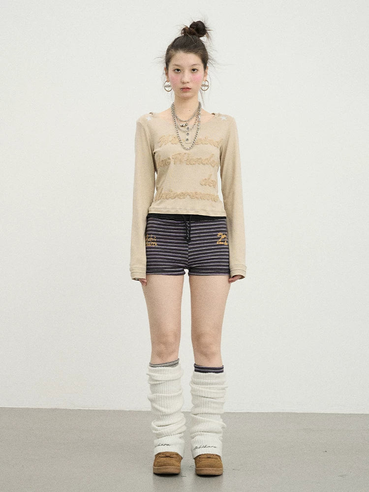 Achihara Hawaii Hooded Crop Tee-3