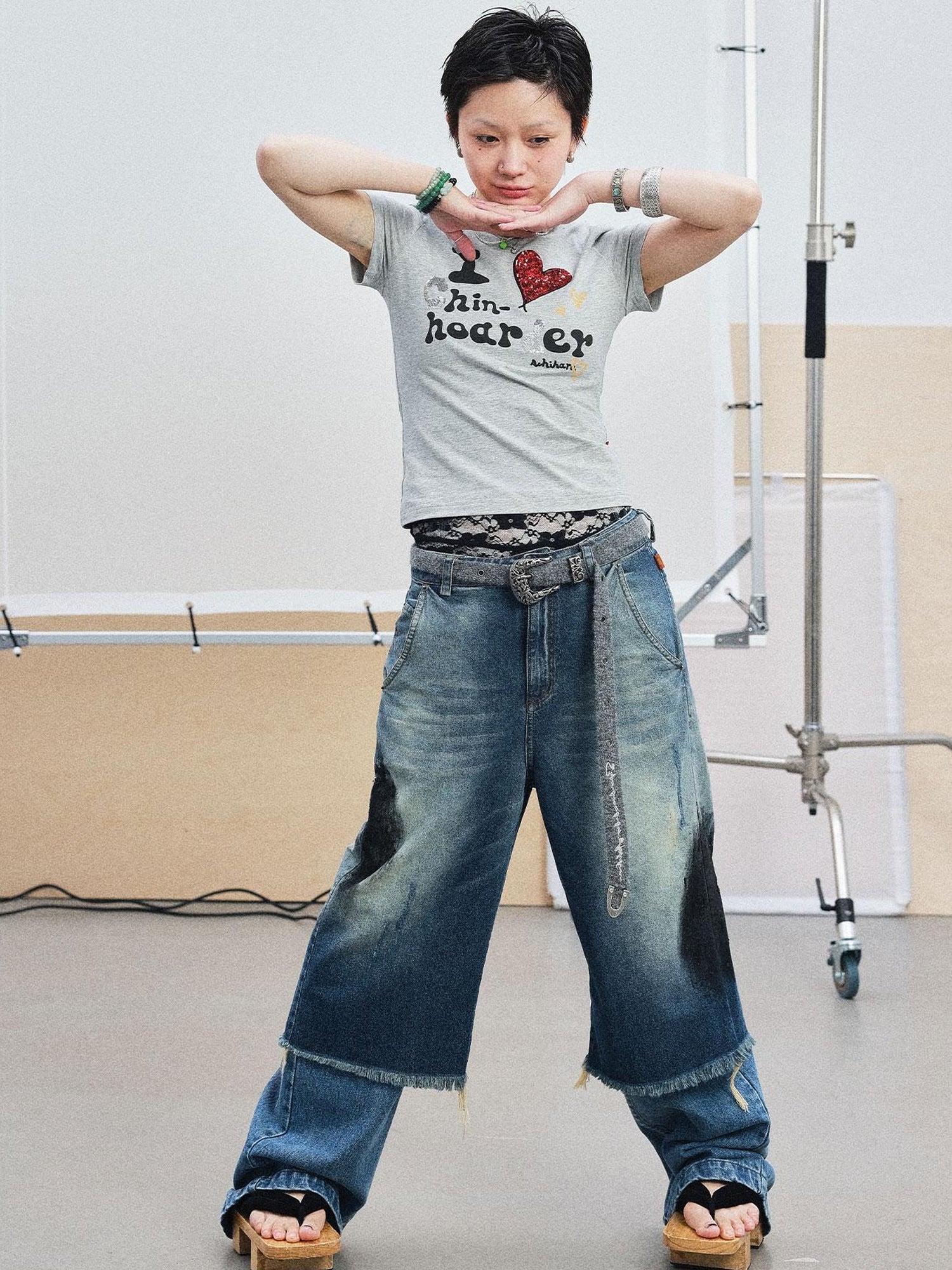 Achihara I Love Chin Hoarder Graphic Tee