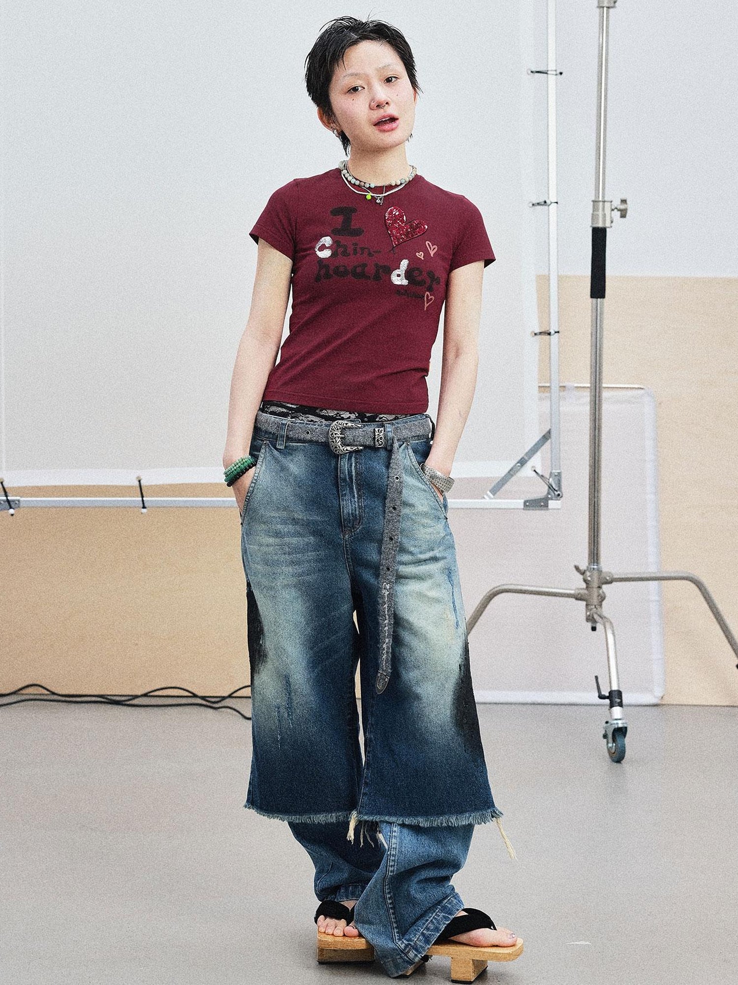 Achihara I Love Chin Hoarder Graphic Tee