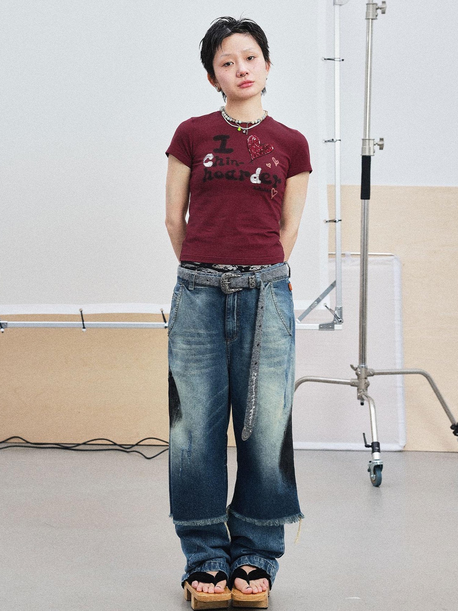 Achihara I Love Chin Hoarder Graphic Tee