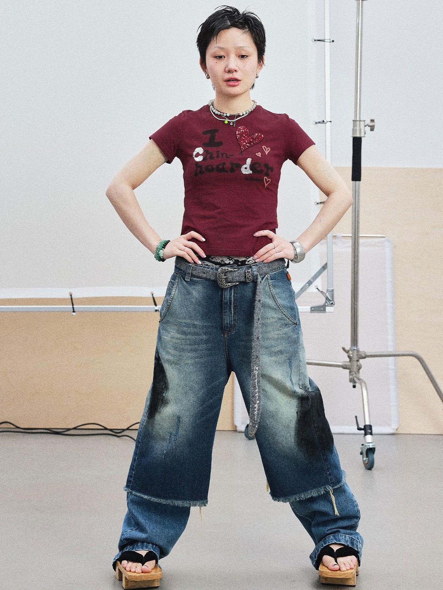 Achihara I Love Chin Hoarder Graphic Tee