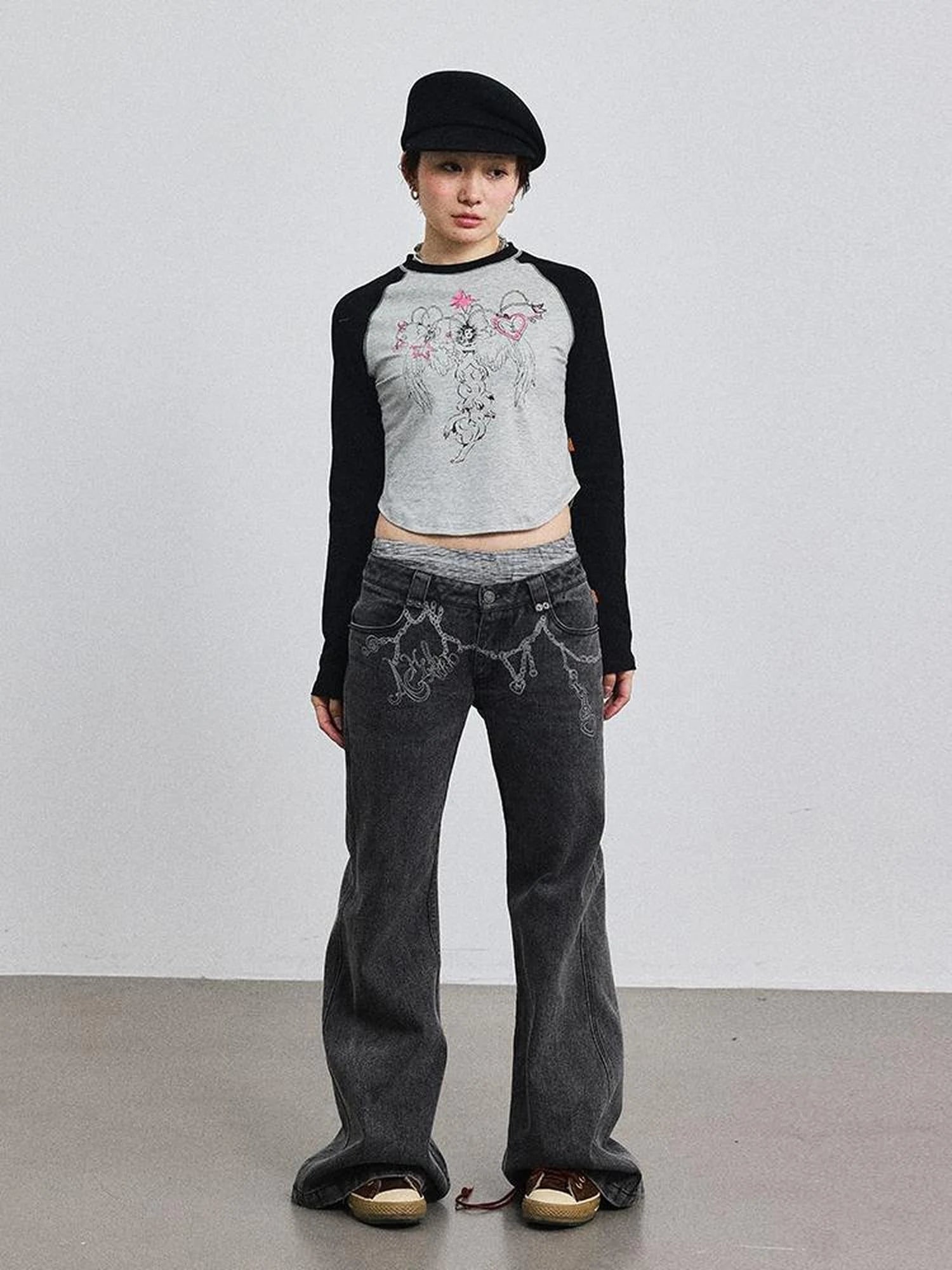 Icarus Sleeve Graphic Tee Unisex Top