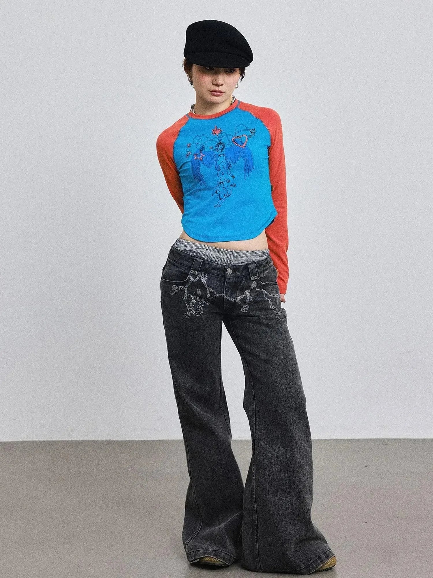 Icarus Sleeve Graphic Tee Unisex Top