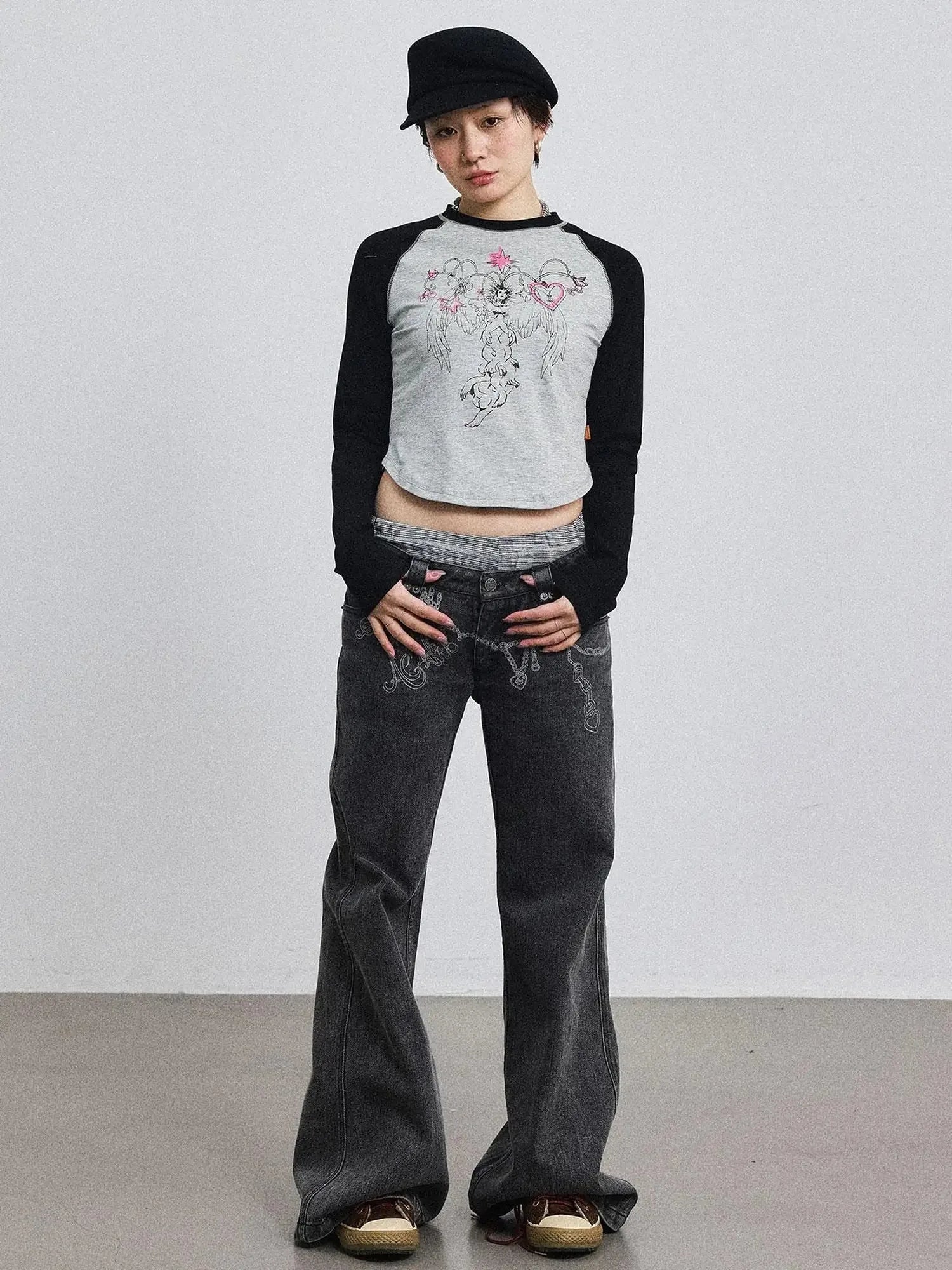Icarus Sleeve Graphic Tee Unisex Top