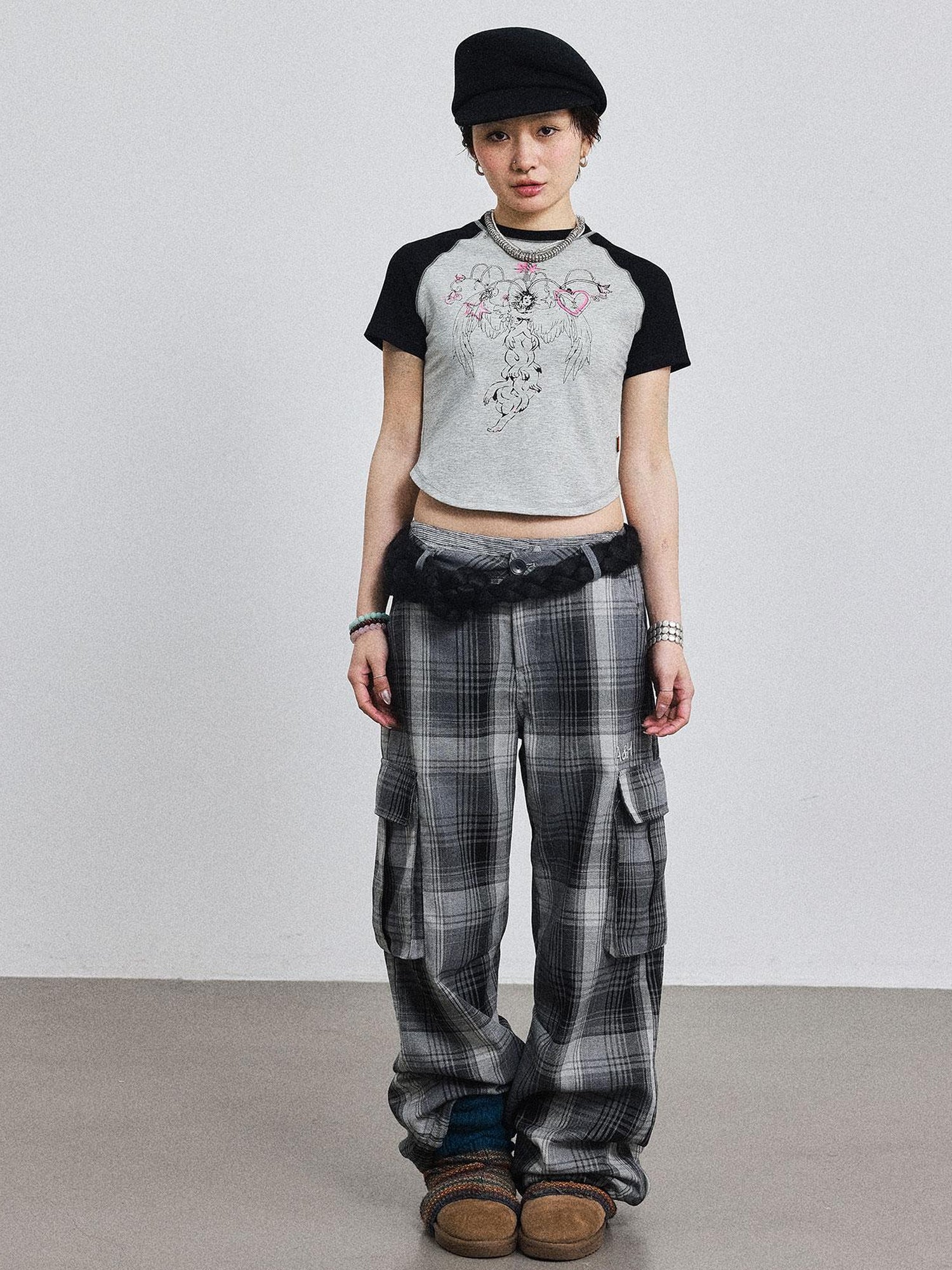 Achihara Icarus Sleeve Tee Sun Sea Colorblock