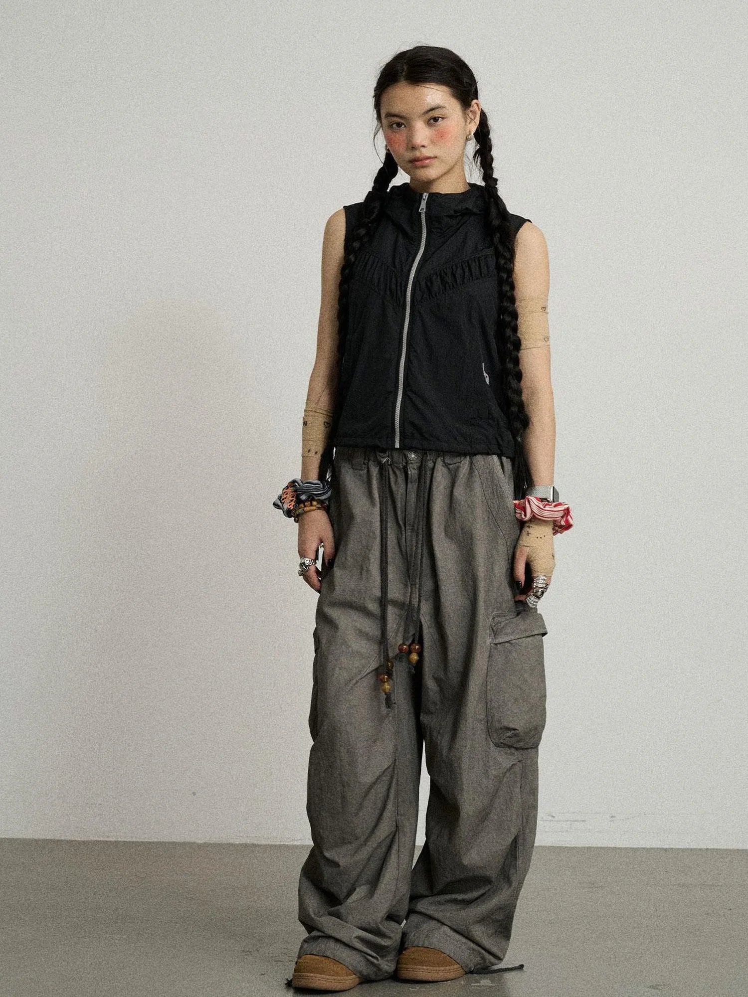 Ice Sunproof Sleeveless Hoodie