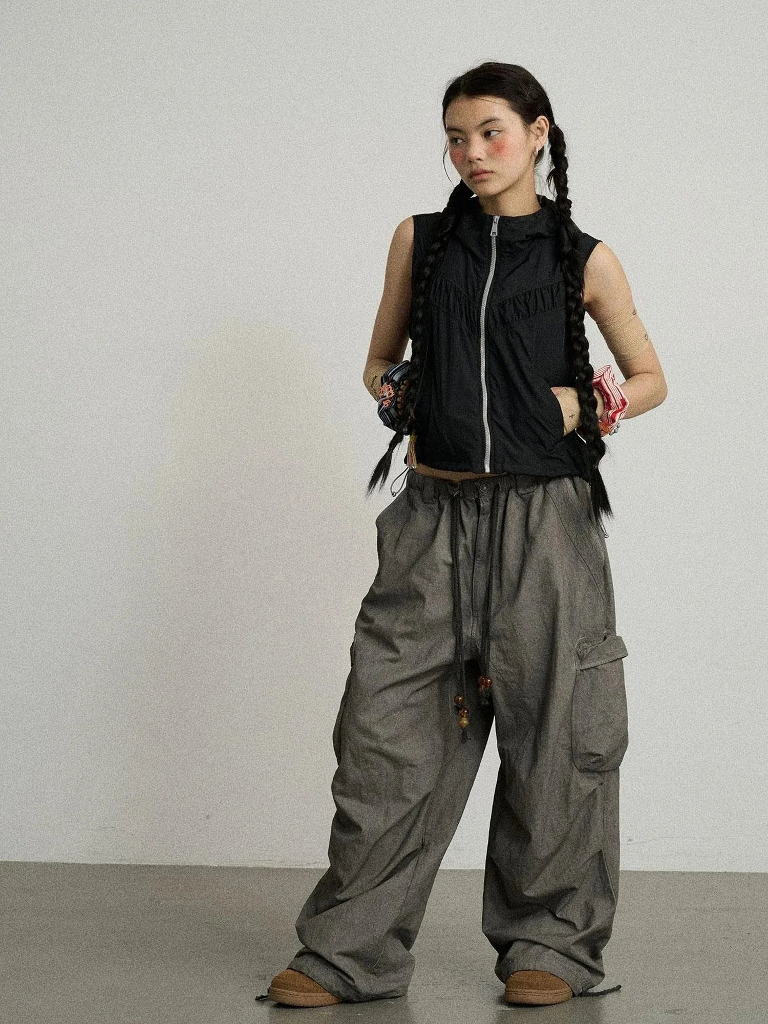 Ice Sunproof Sleeveless Hoodie