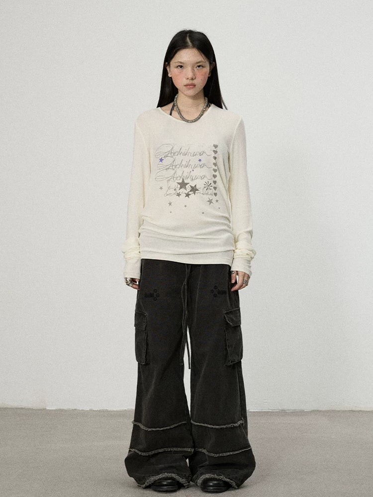 Achihara Imperfections Are Perfect Long Sleeve Tee-5