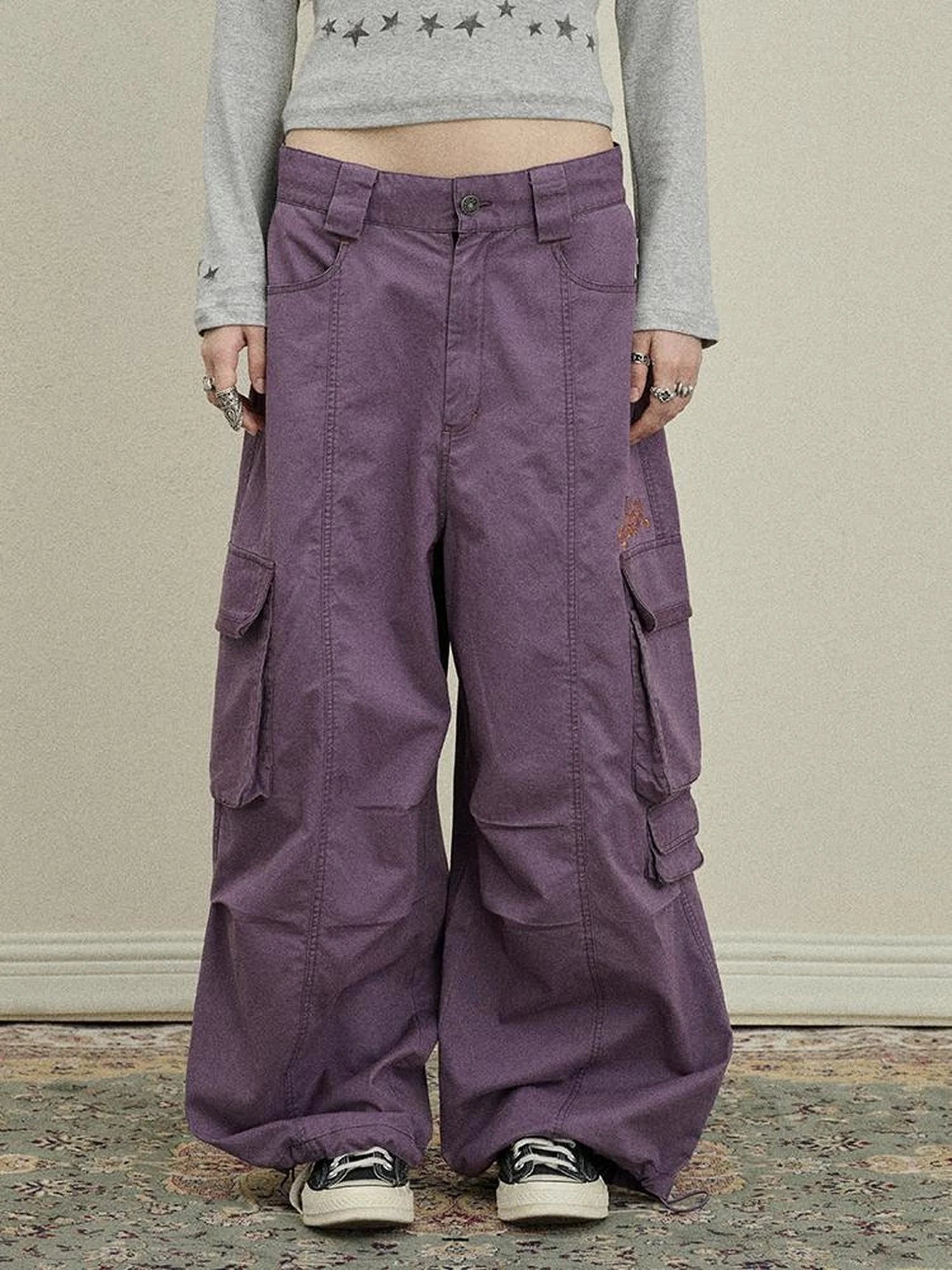 Loose Fit Denim Overalls 2025 Autumn New Drop Leg Trousers