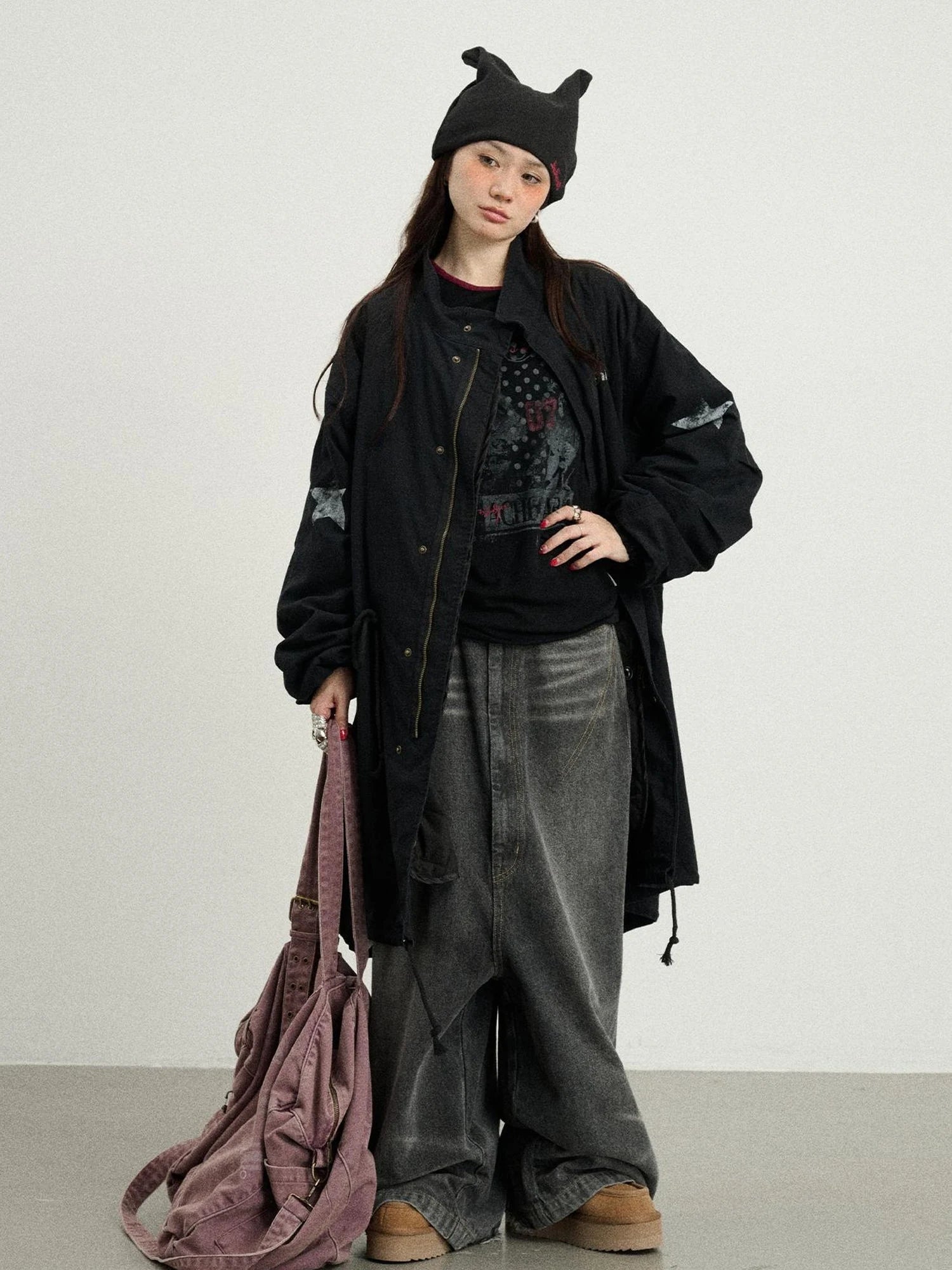 Love Eraser Windproof Parka