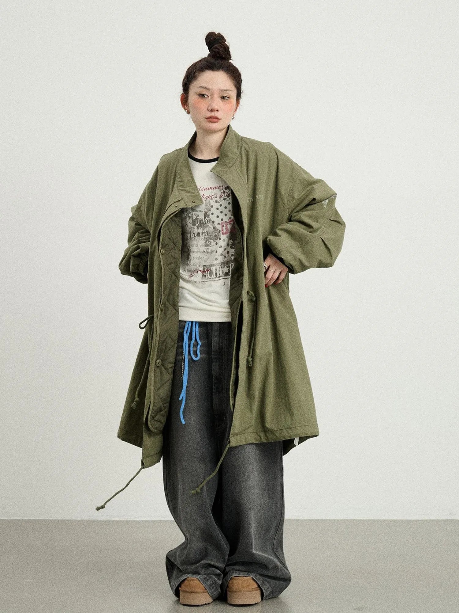 Love Eraser Windproof Parka