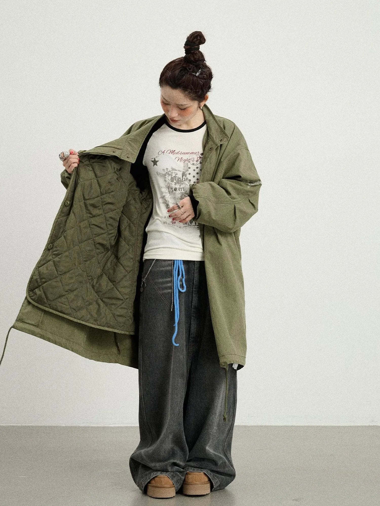 Love Eraser Windproof Parka