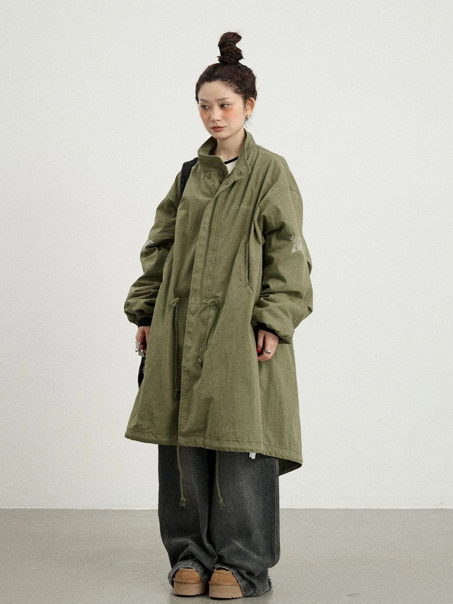 Love Eraser Windproof Parka