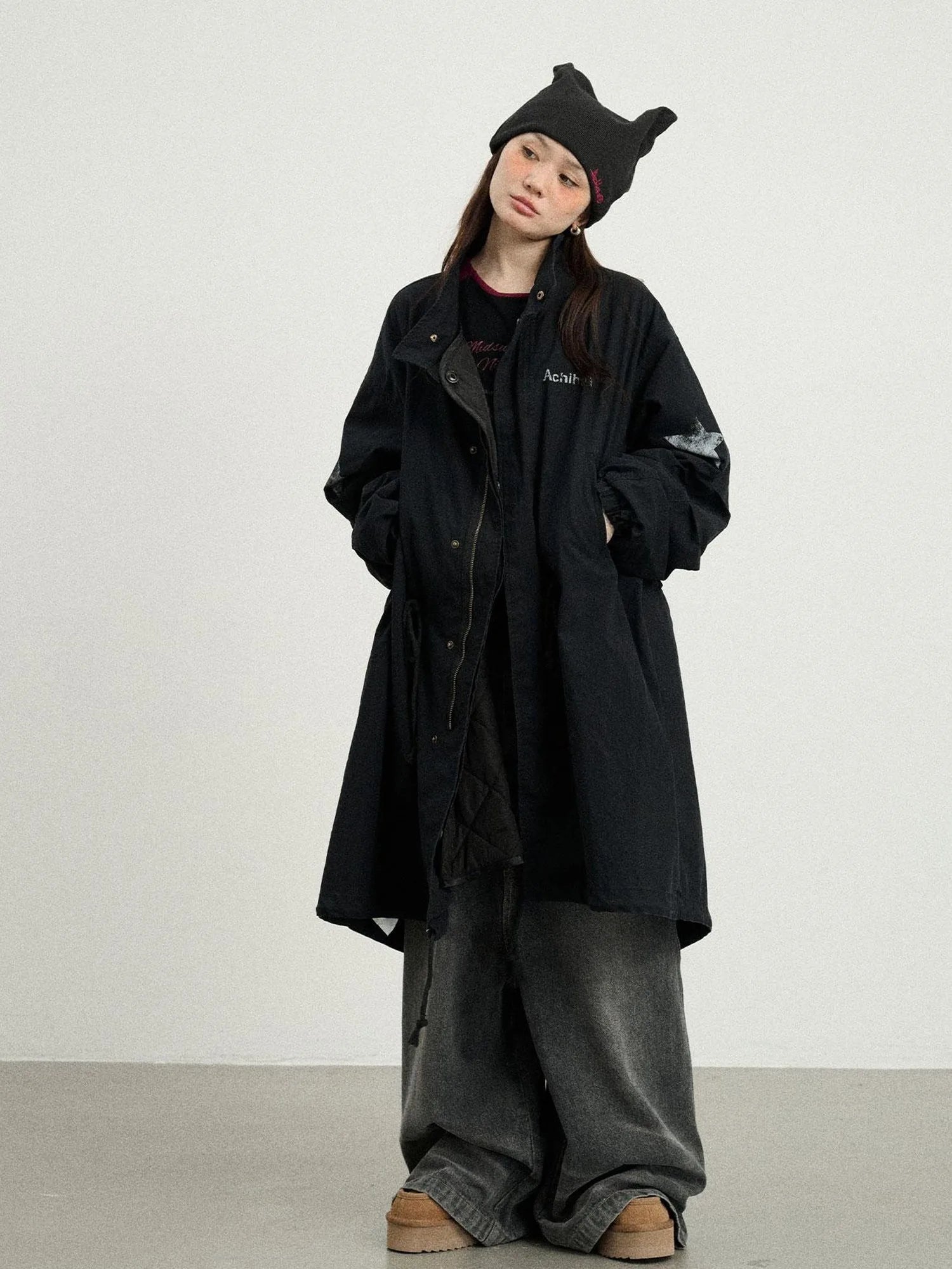 Love Eraser Windproof Parka