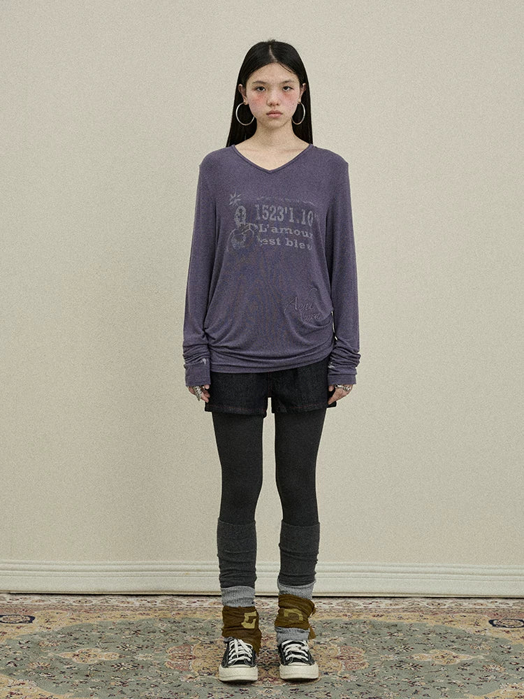 Achihara Love Is Color Long Sleeve T-Shirt-5