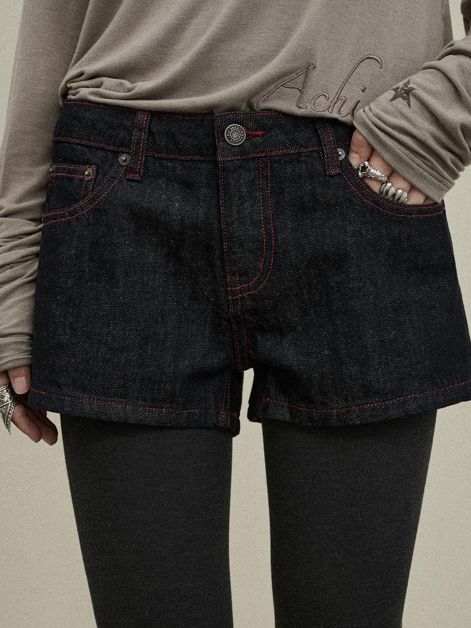 Low Rise Denim Shorts For Women And Men Early Autumn 2025