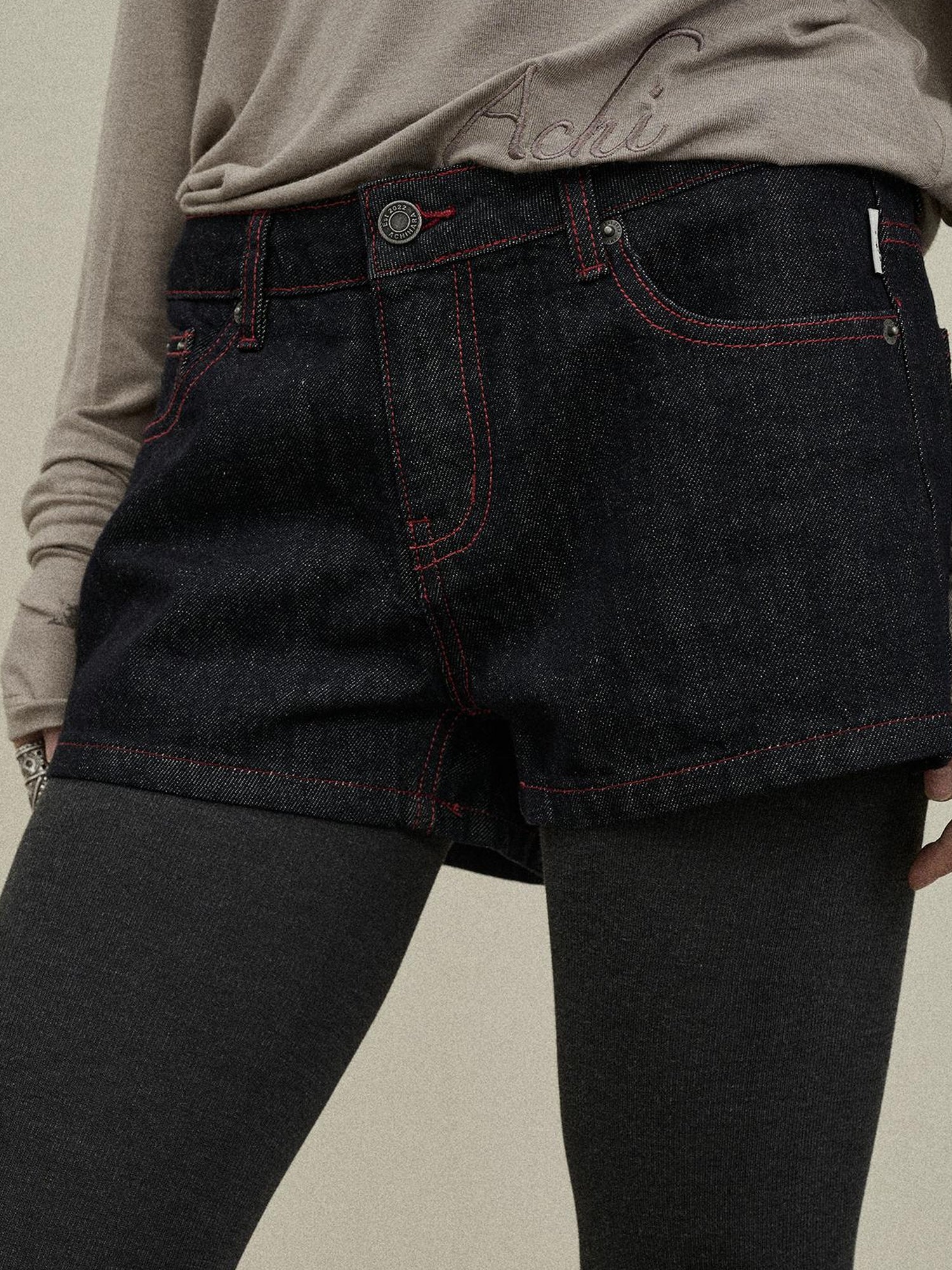 Low Rise Denim Shorts For Women And Men Early Autumn 2025