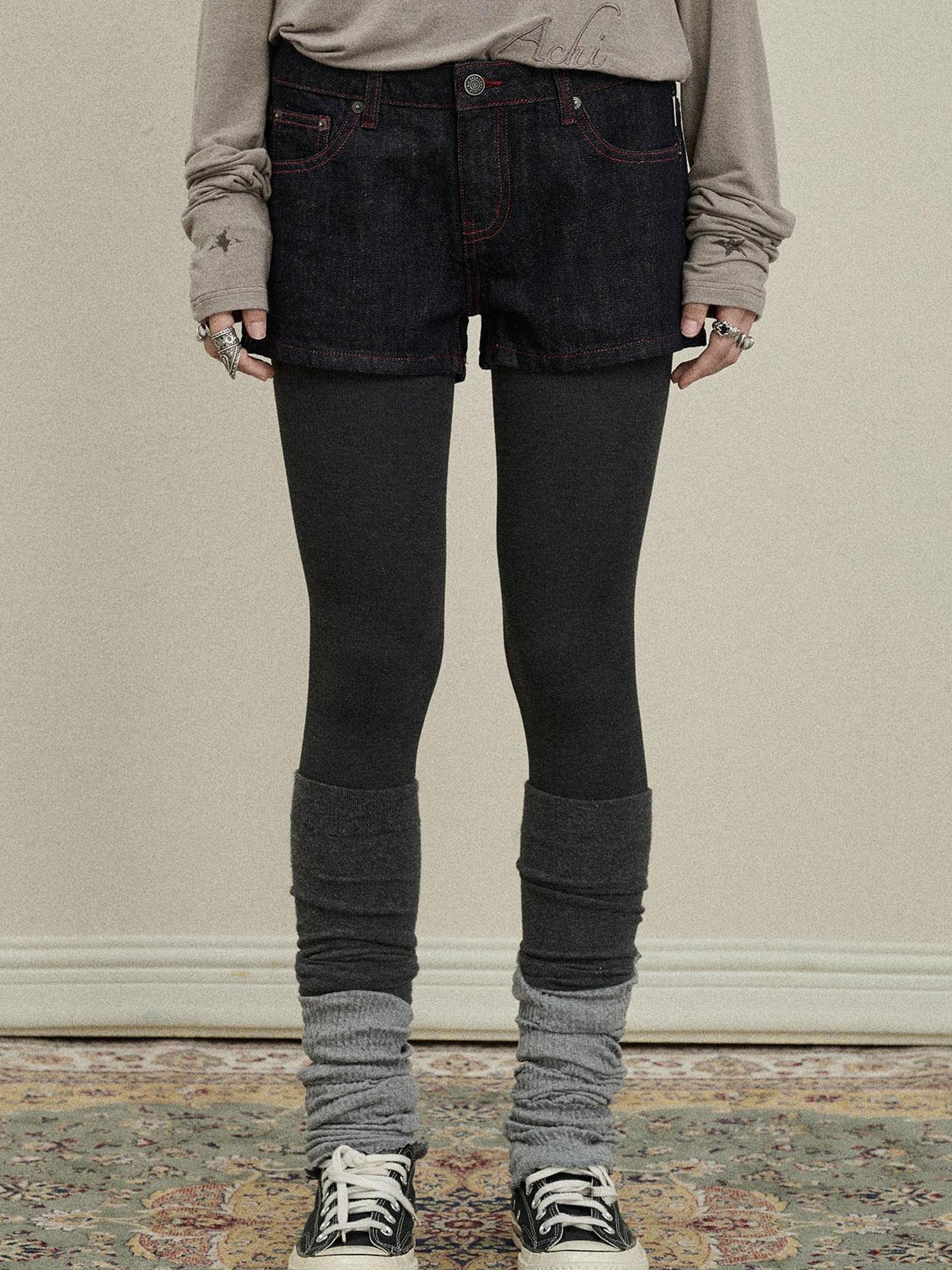 Low Rise Denim Shorts For Women And Men Early Autumn 2025