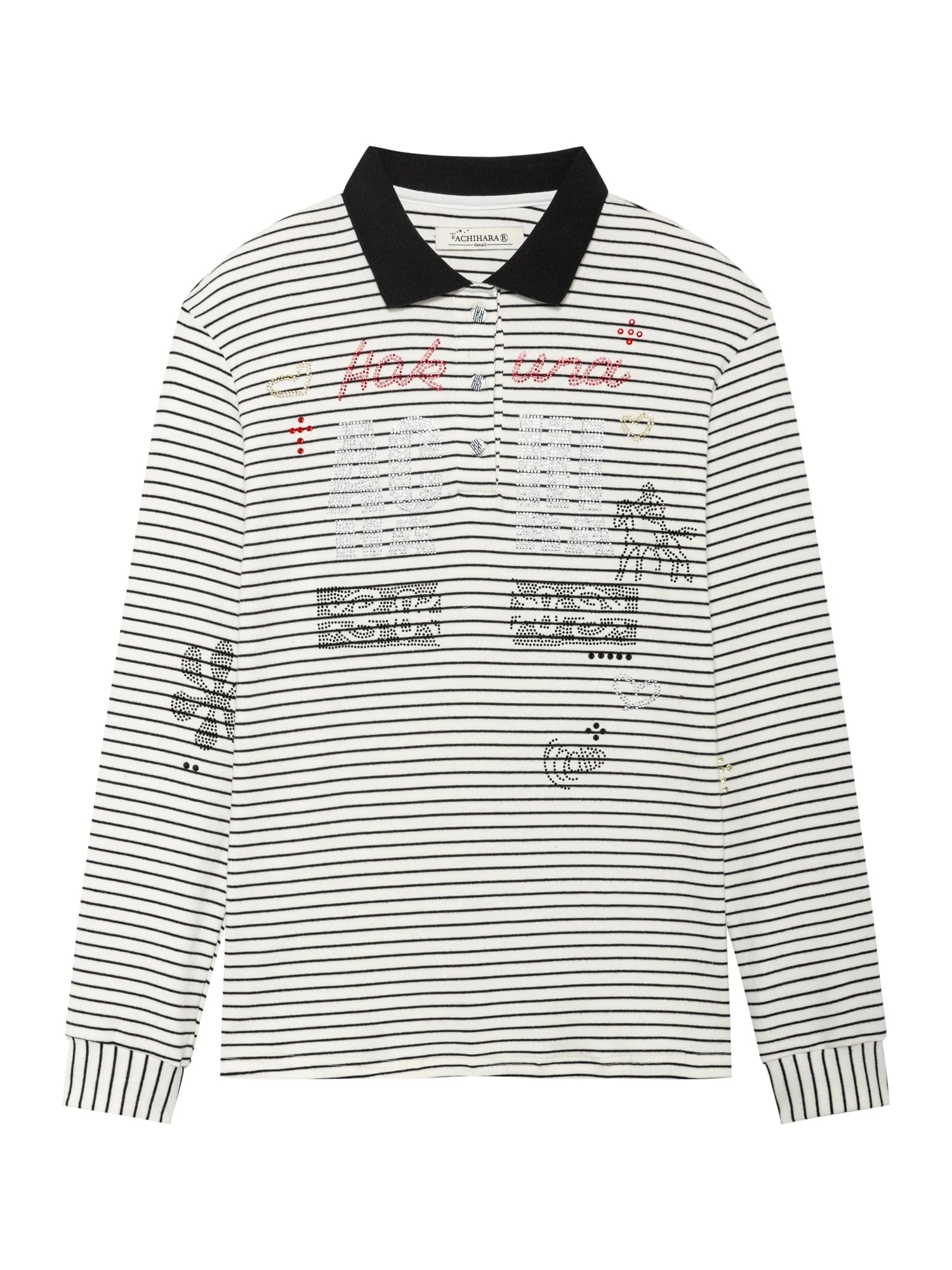 Matata 2.0 Stripe Polo Shirt Relaxed Fit Cotton Blend