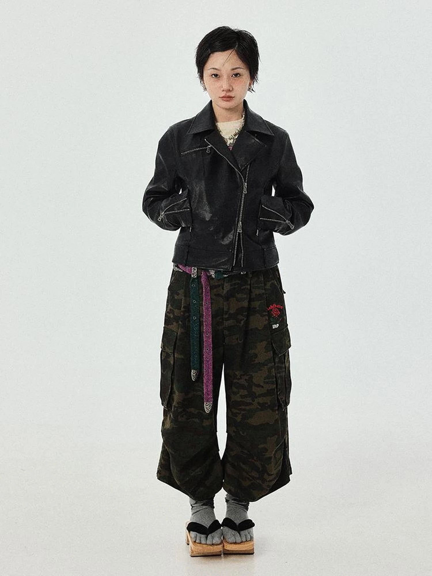 Minnie S Vintage Pu Leather Jacket