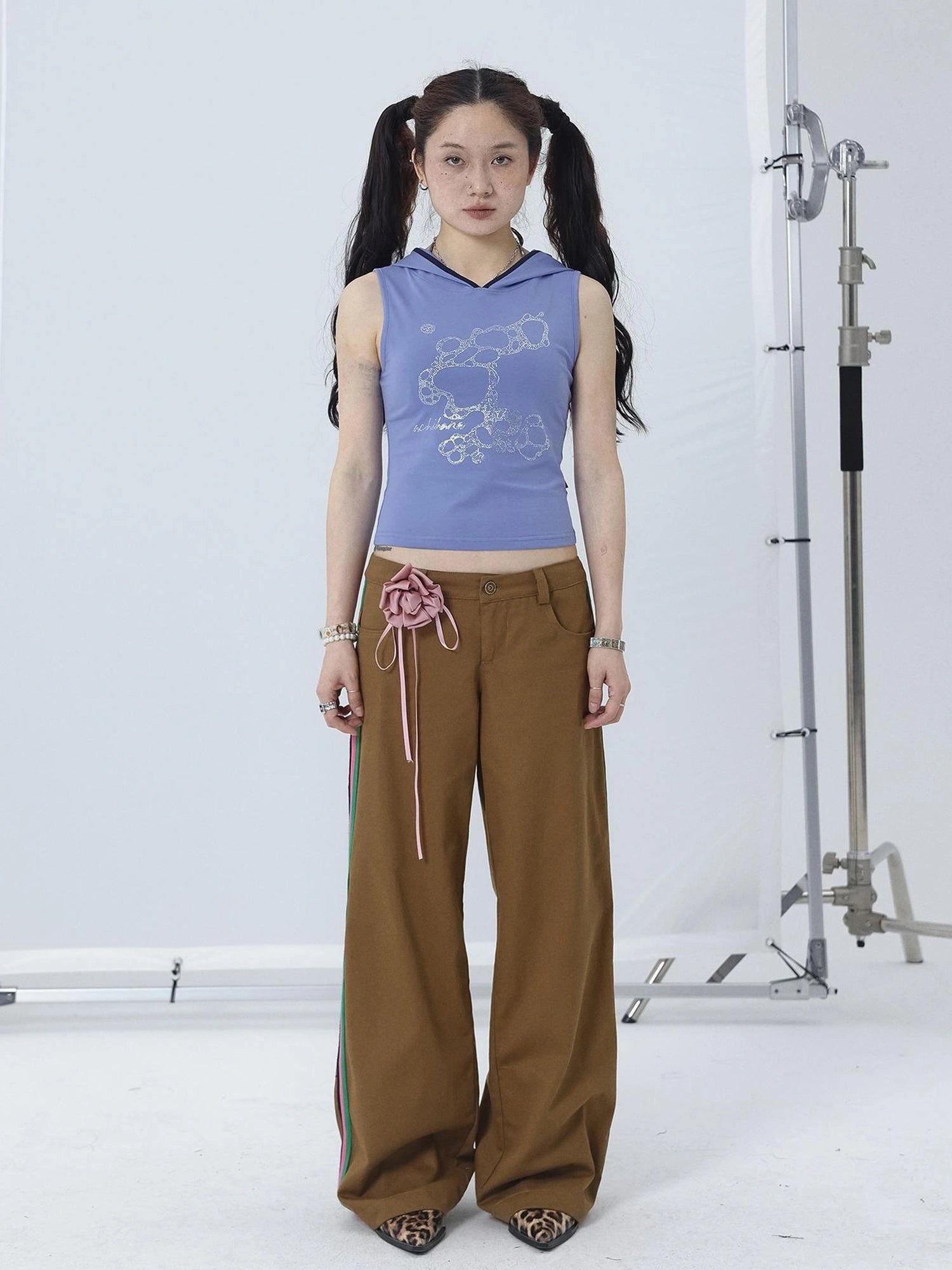 Missy Hilton Relaxed Wide Leg Trousers